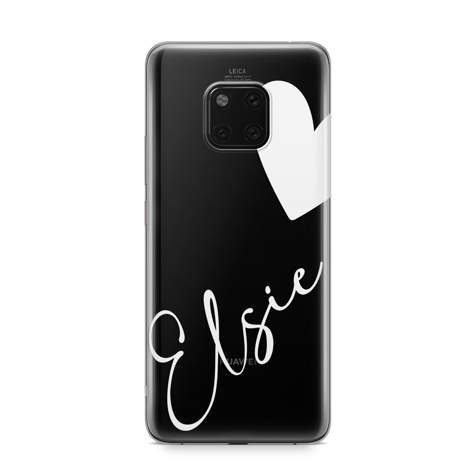 Custom Name Heart Huawei Mate 20 Pro Phone Case