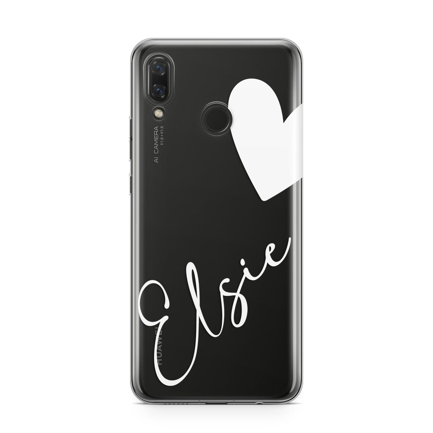 Custom Name Heart Huawei Nova 3 Phone Case