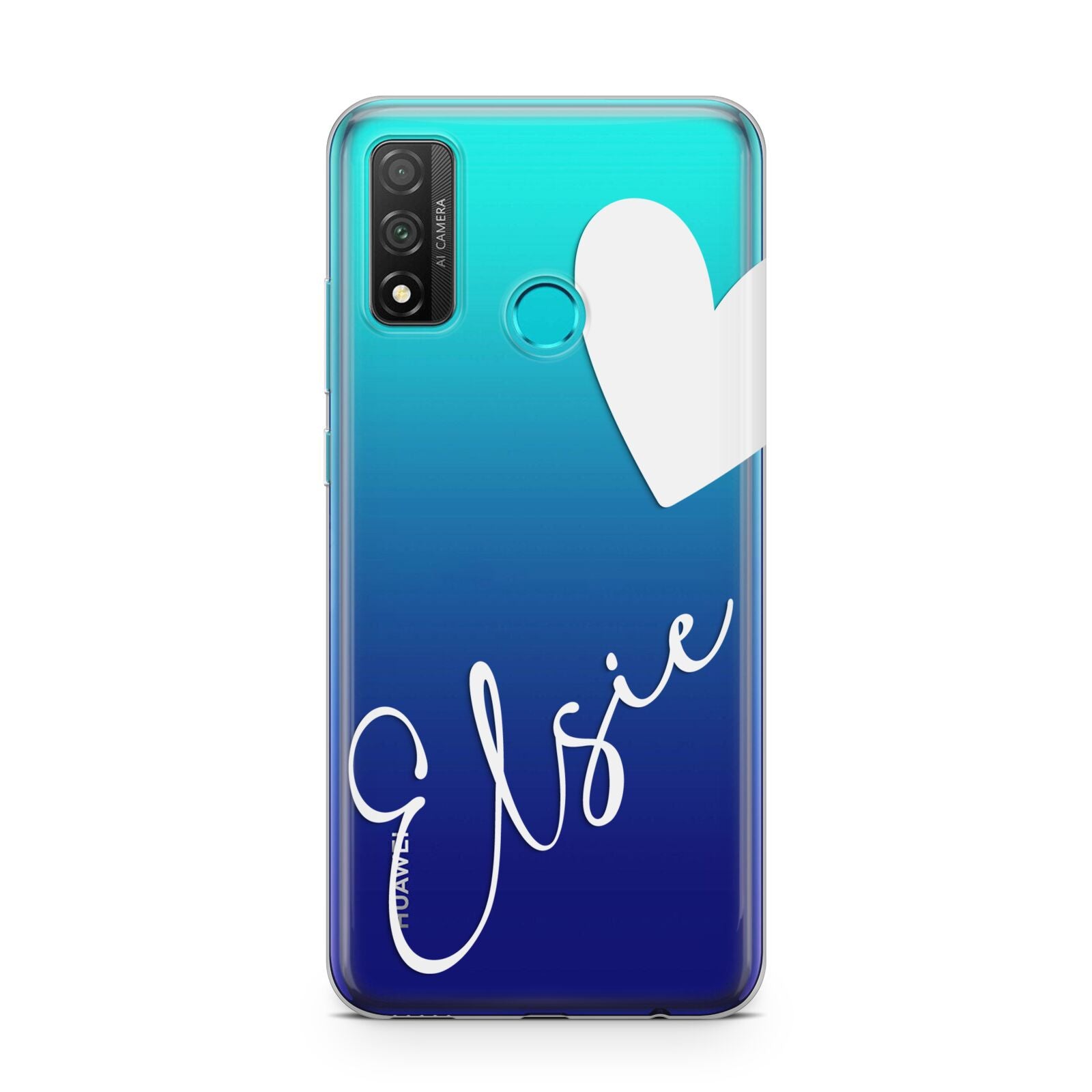 Custom Name Heart Huawei P Smart 2020