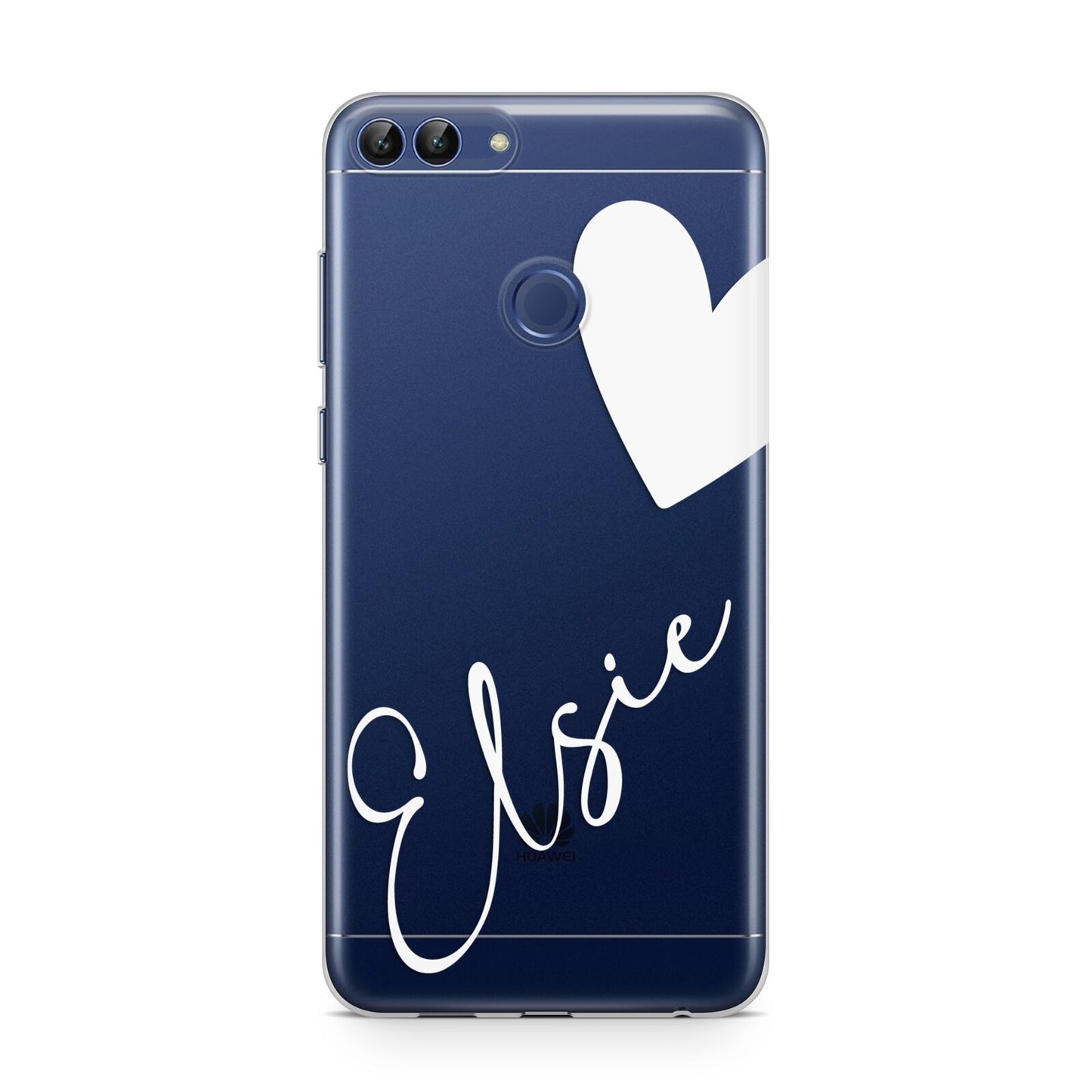 Custom Name Heart Huawei P Smart Case