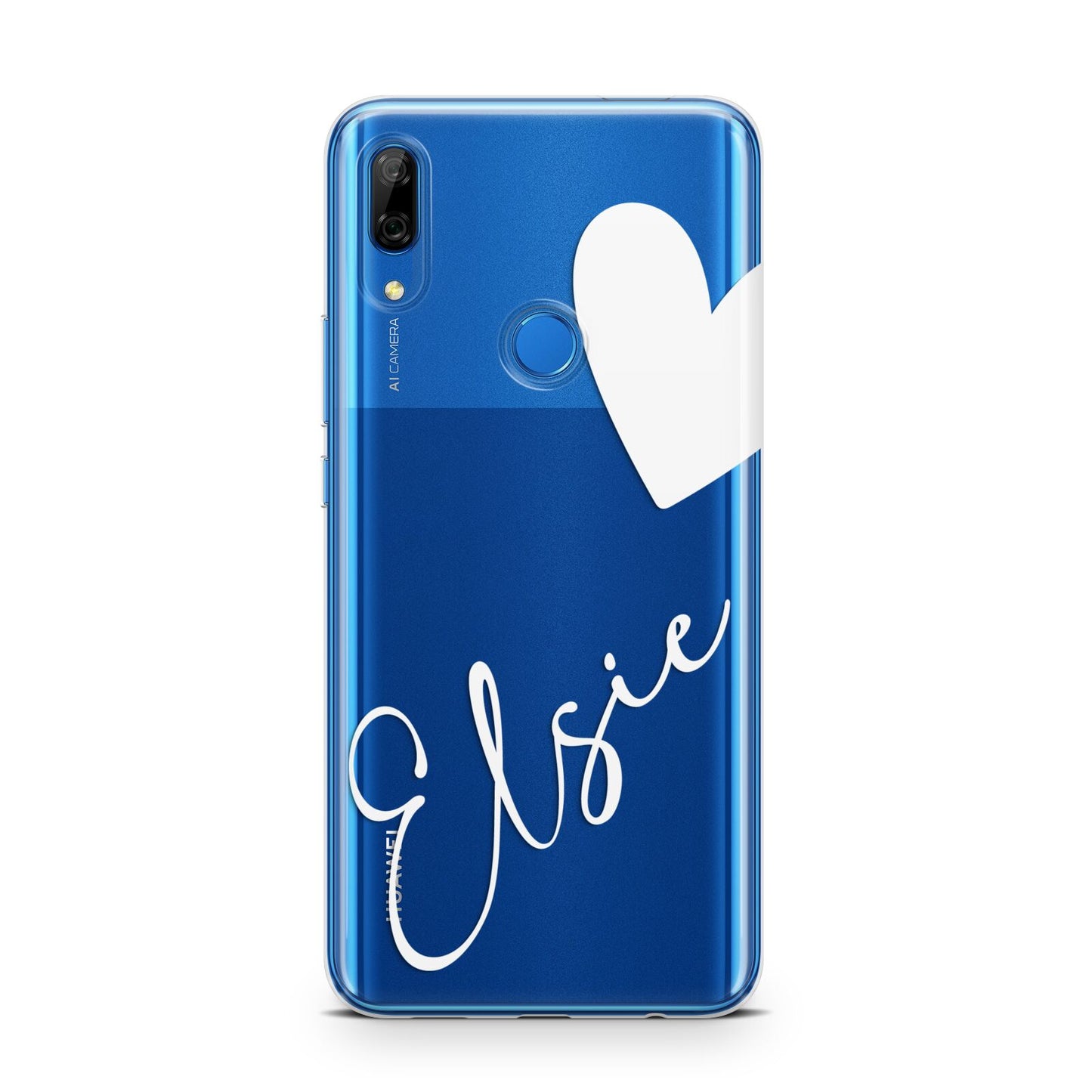 Custom Name Heart Huawei P Smart Z