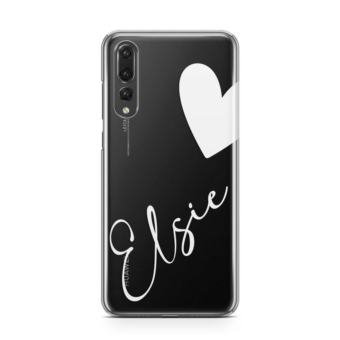 Custom Name Heart Huawei P20 Pro Phone Case