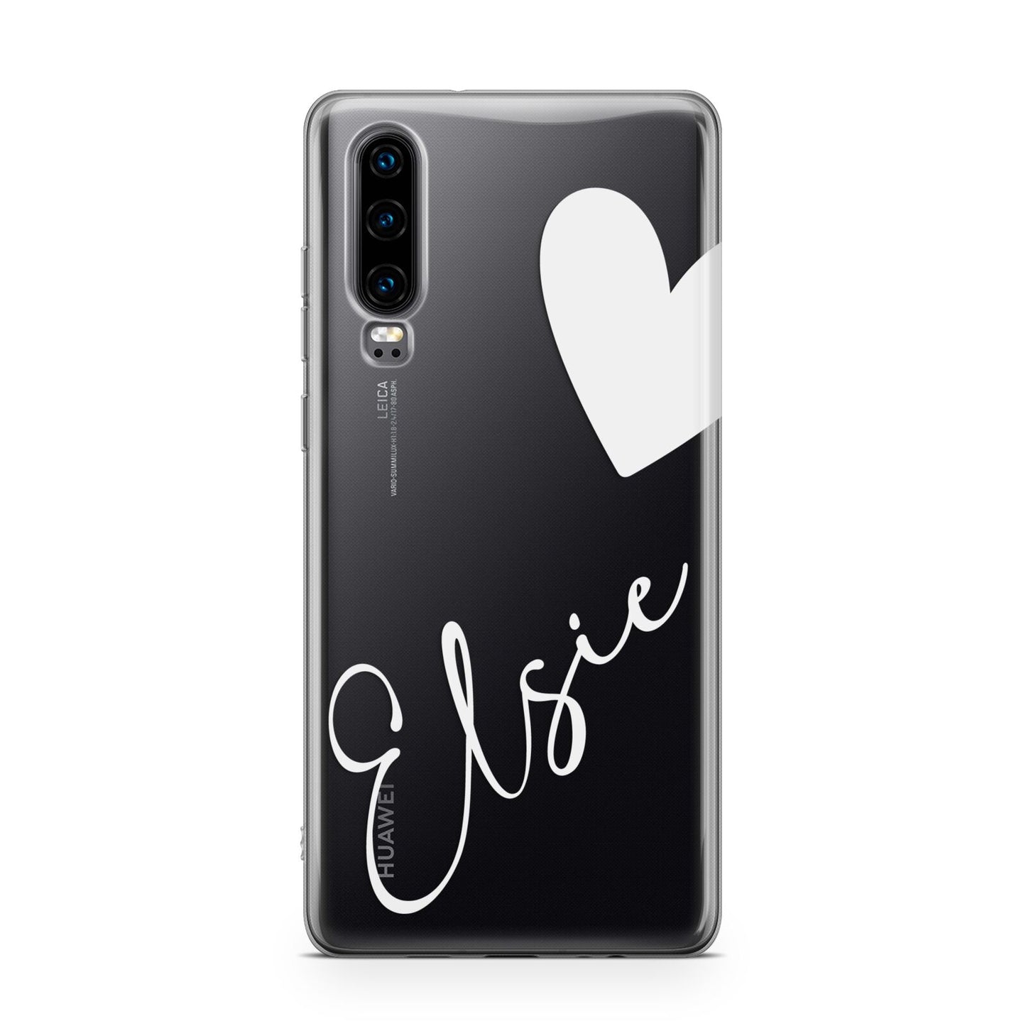 Custom Name Heart Huawei P30 Phone Case