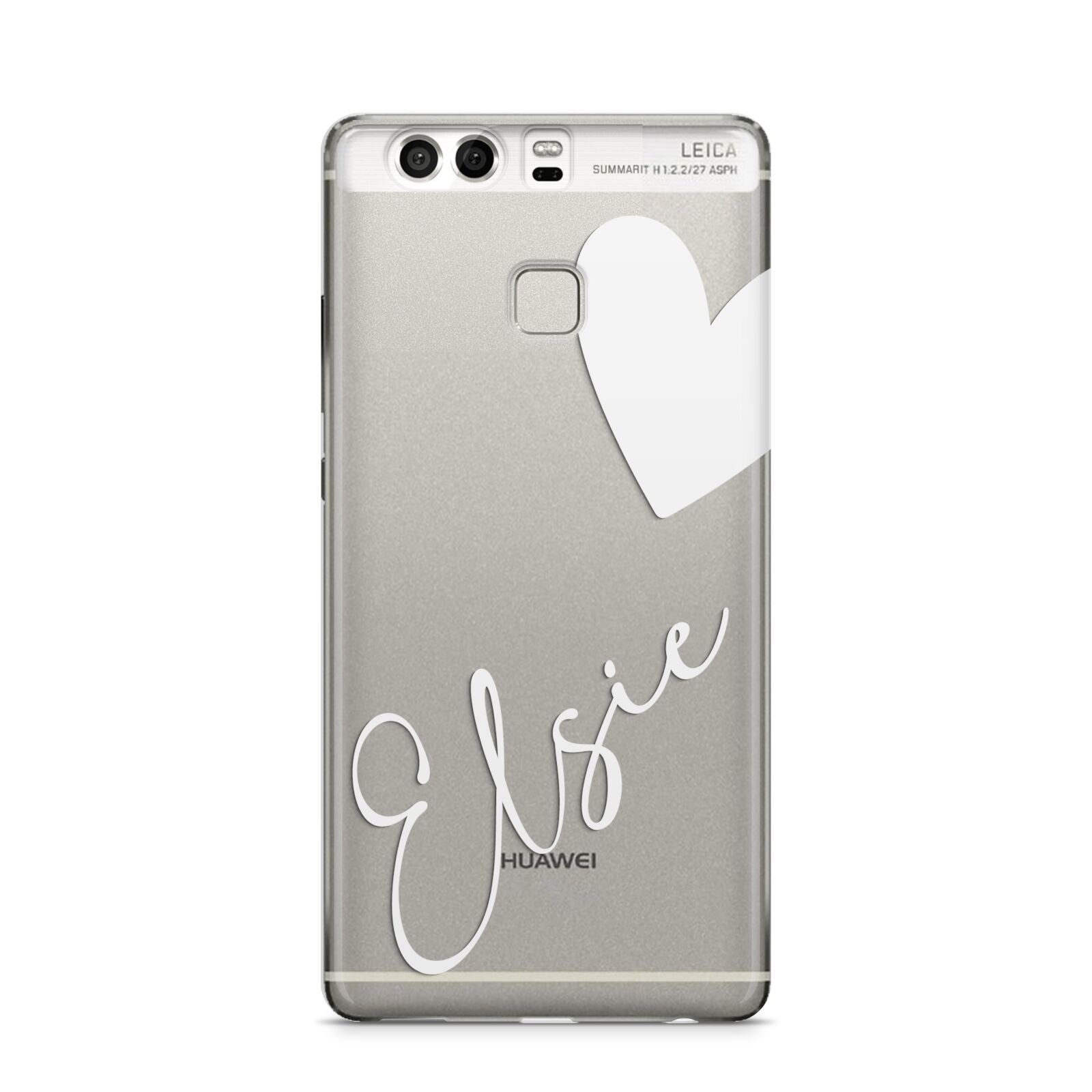 Custom Name Heart Huawei P9 Case