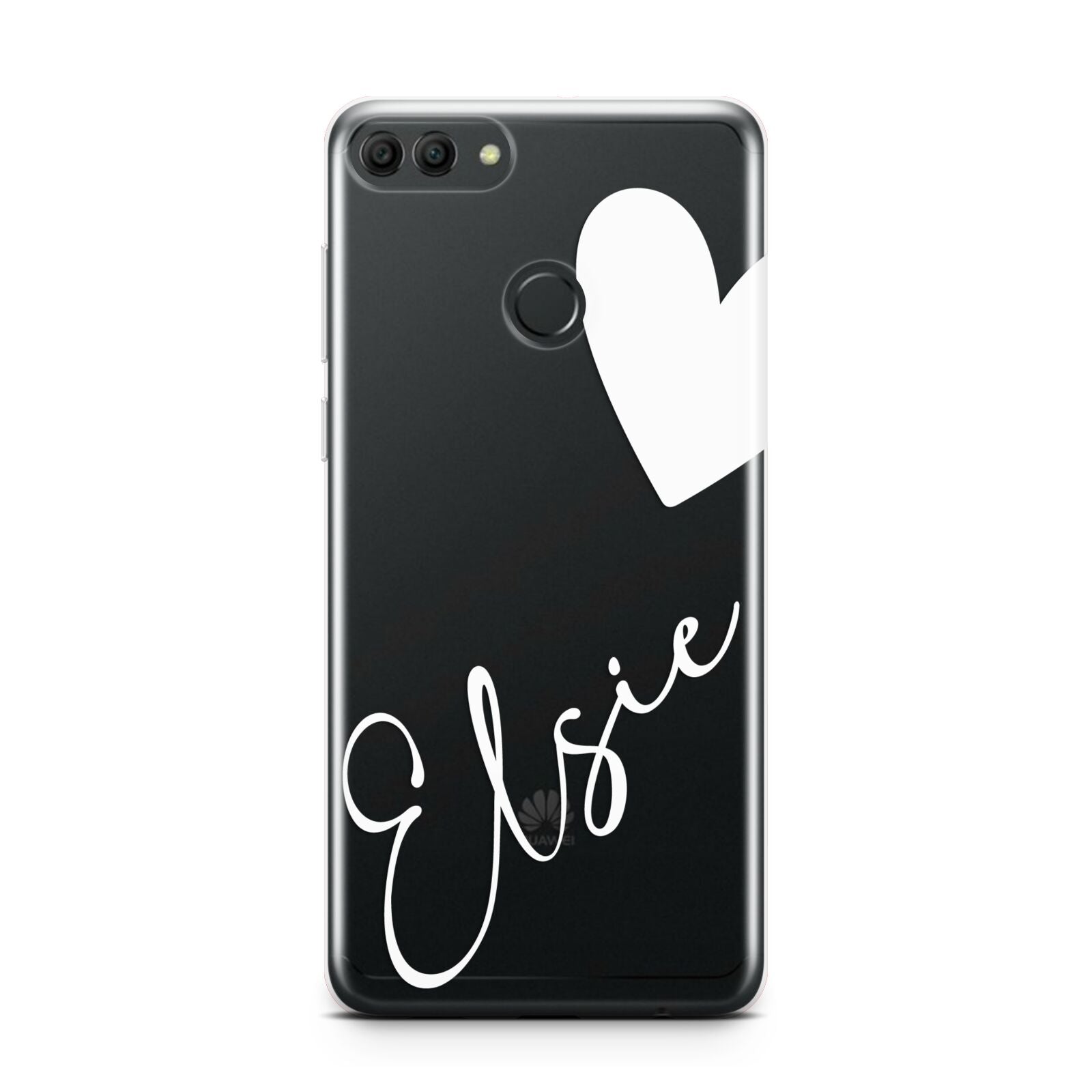 Custom Name Heart Huawei Y9 2018