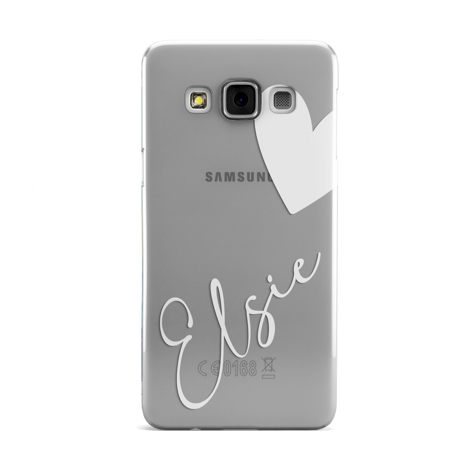 Custom Name Heart Samsung Galaxy A3 Case