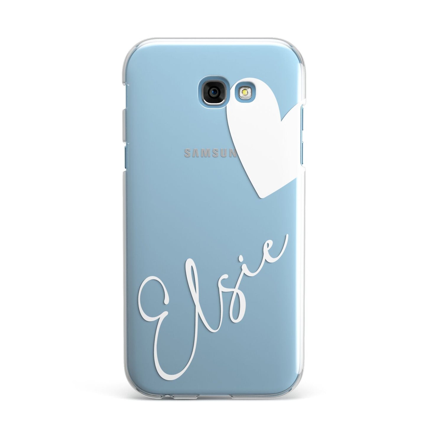 Custom Name Heart Samsung Galaxy A7 2017 Case