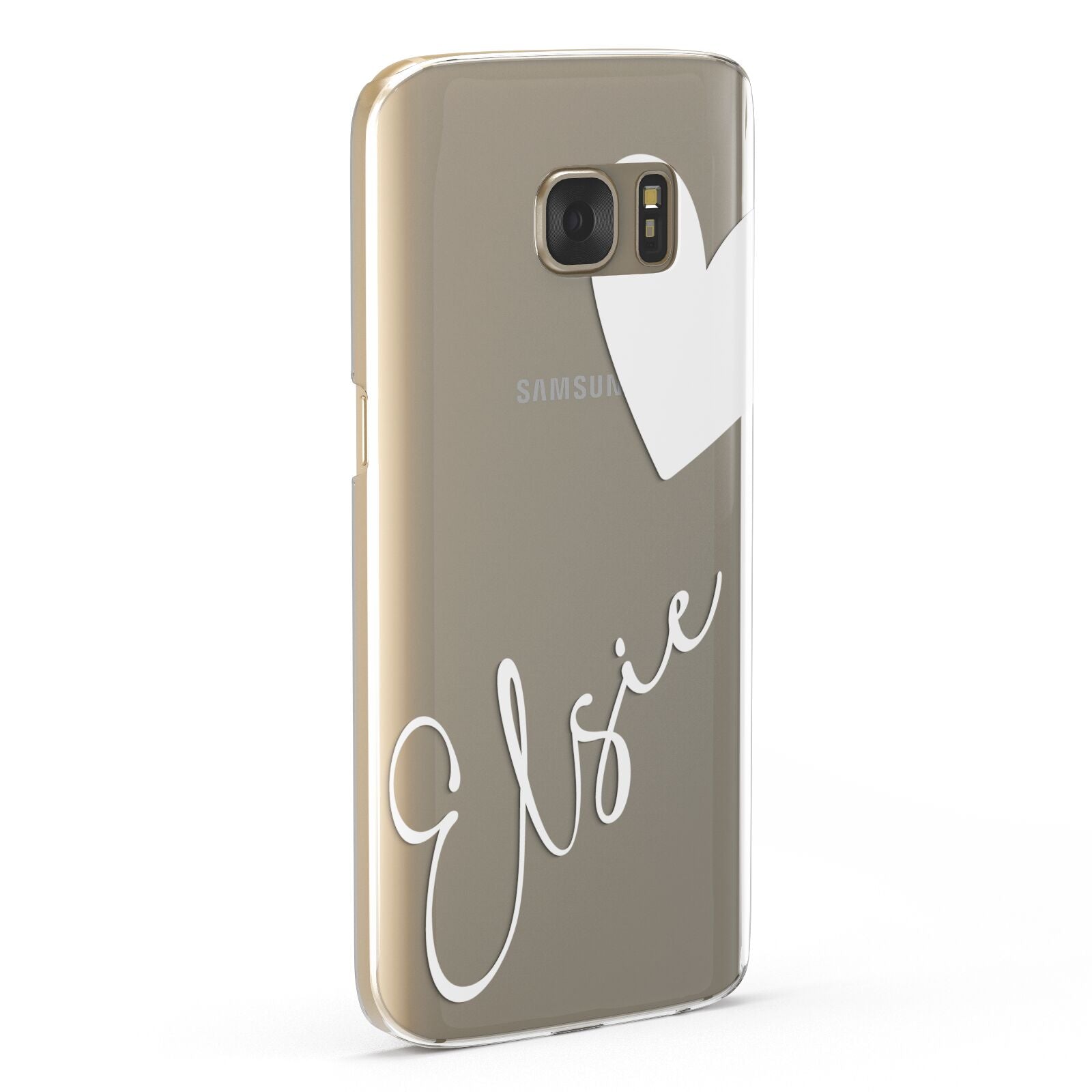 Custom Name Heart Samsung Galaxy Case Fourty Five Degrees