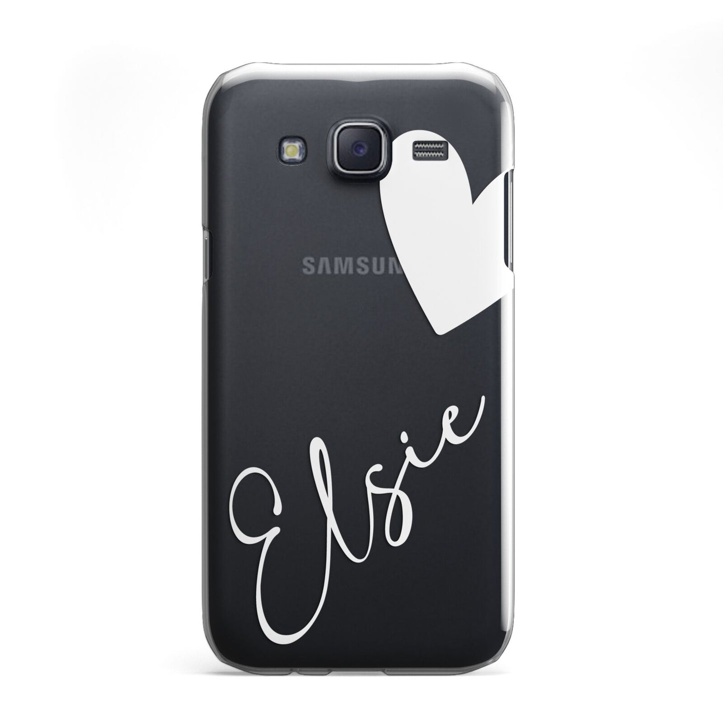 Custom Name Heart Samsung Galaxy J5 Case