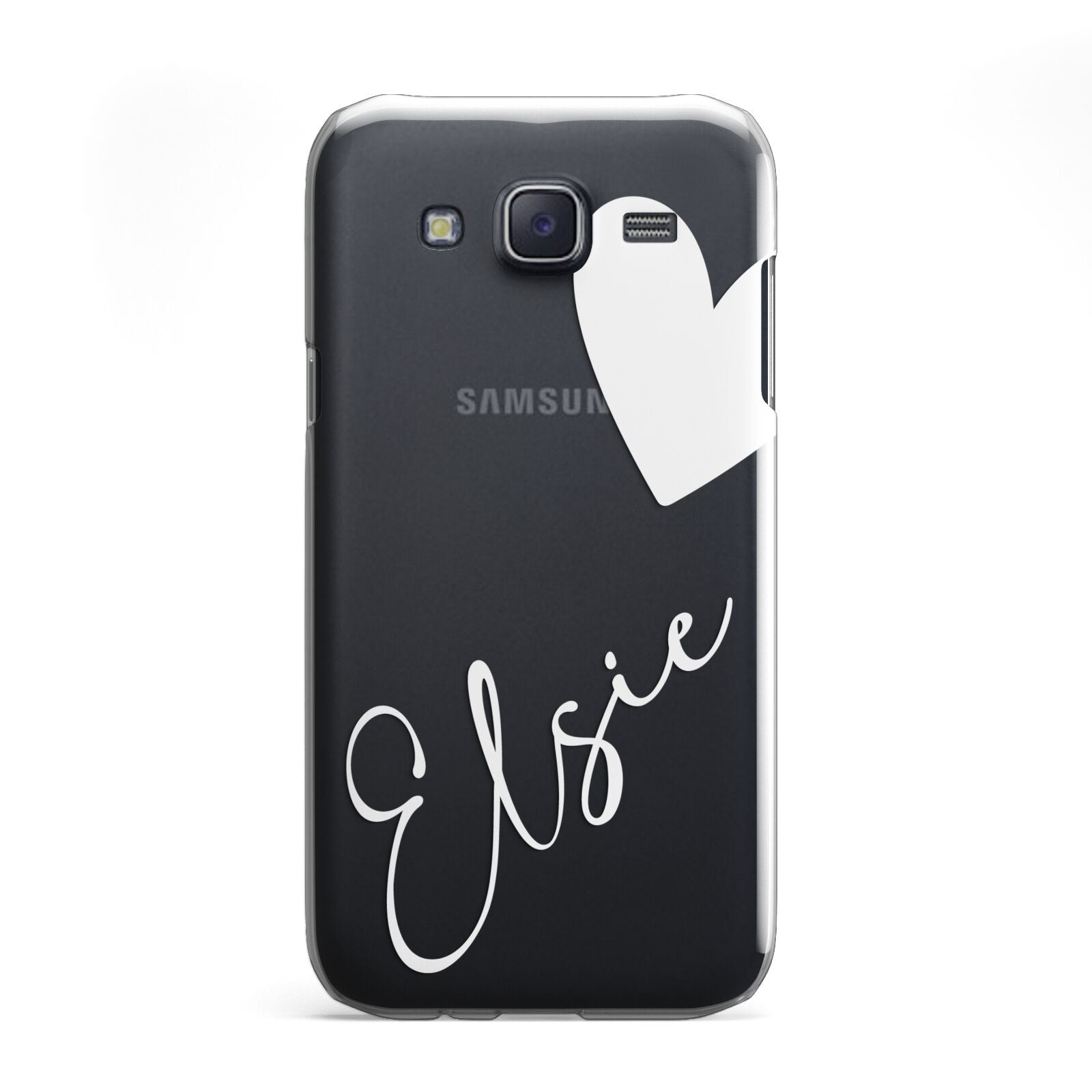 Custom Name Heart Samsung Galaxy J5 Case
