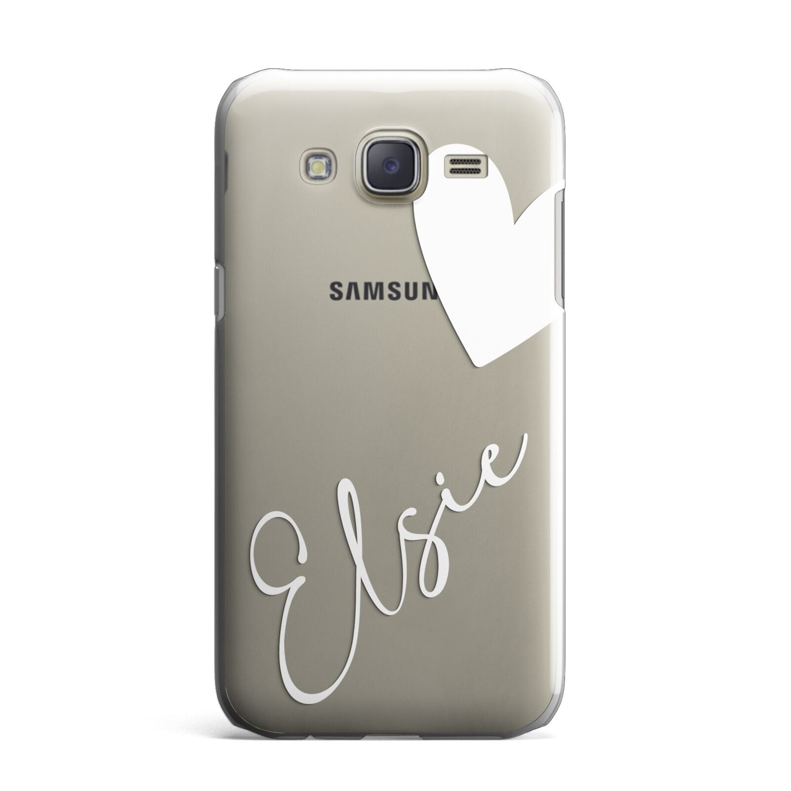Custom Name Heart Samsung Galaxy J7 Case