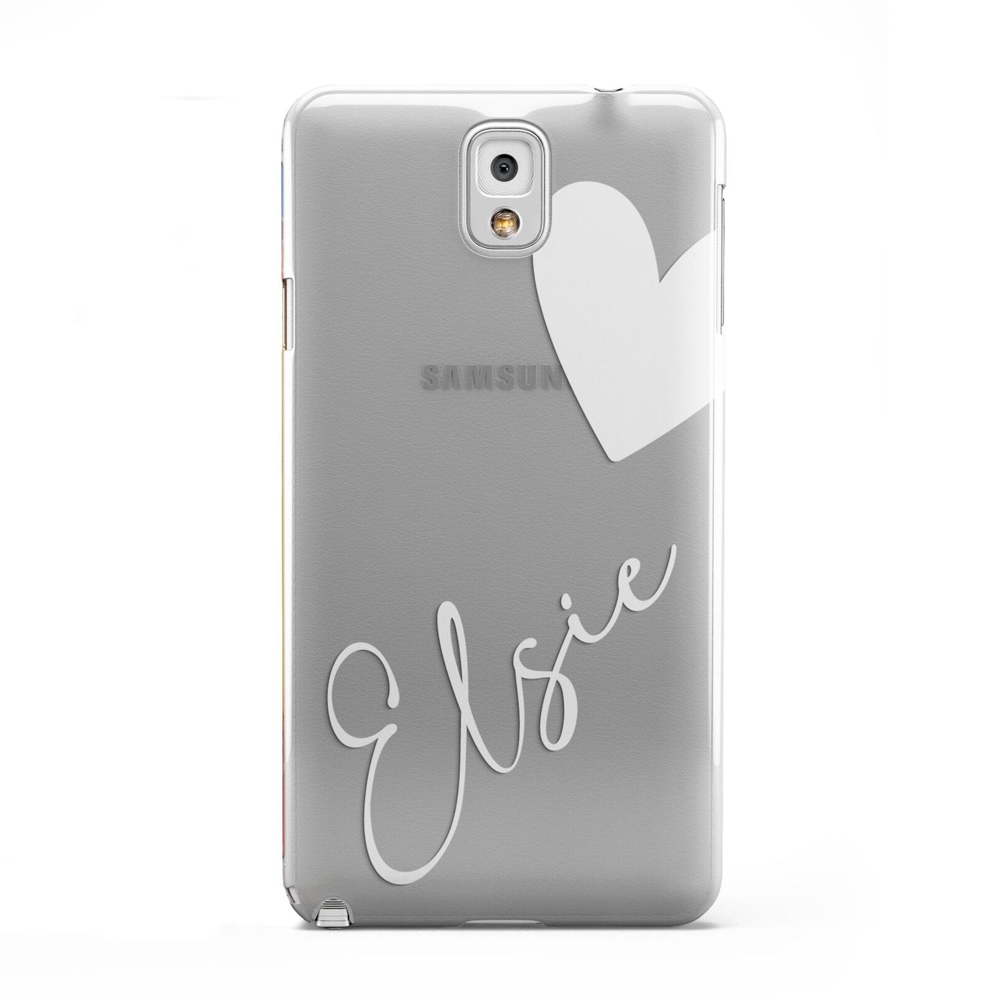 Custom Name Heart Samsung Galaxy Note 3 Case