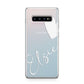 Custom Name Heart Samsung Galaxy S10 Plus Case