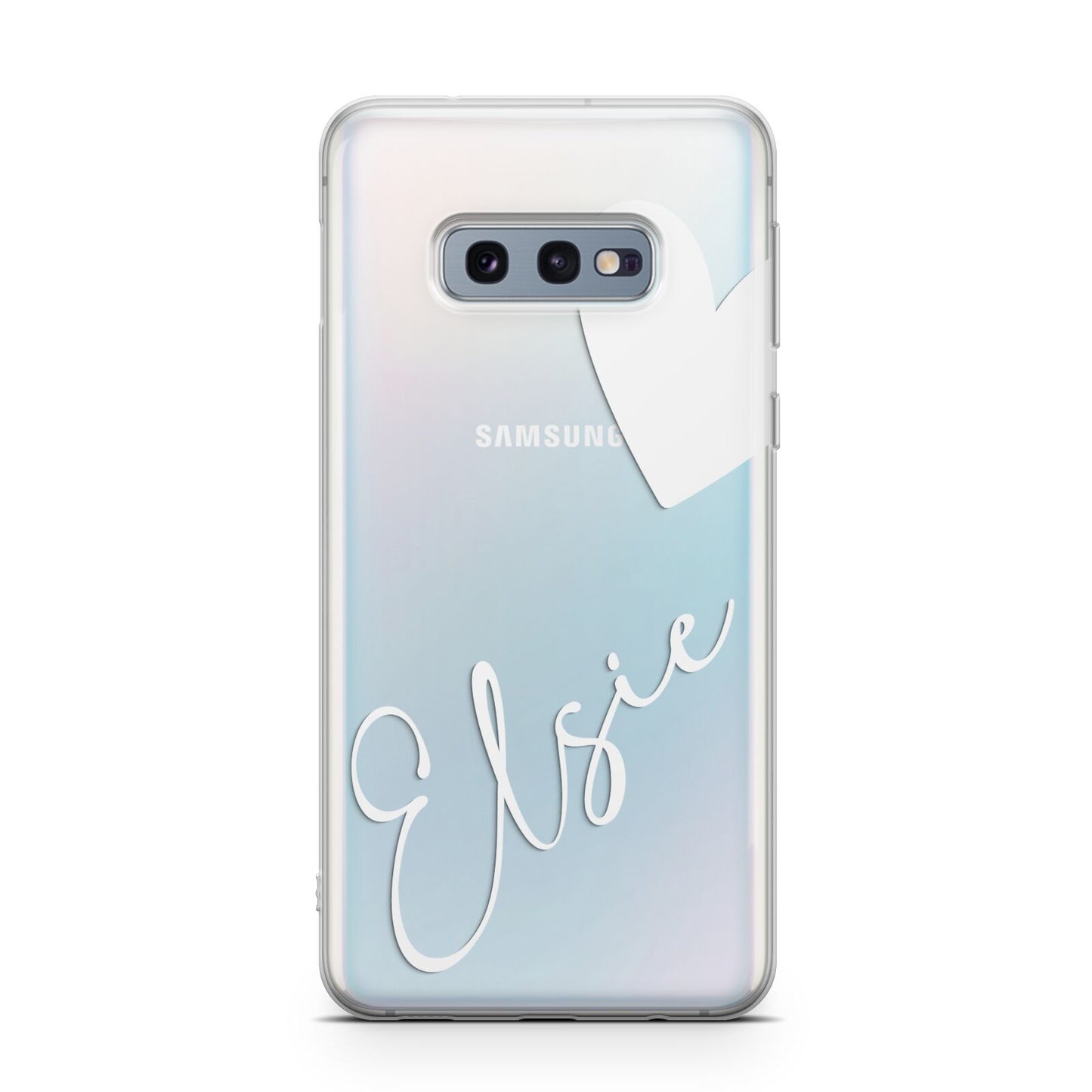 Custom Name Heart Samsung Galaxy S10E Case