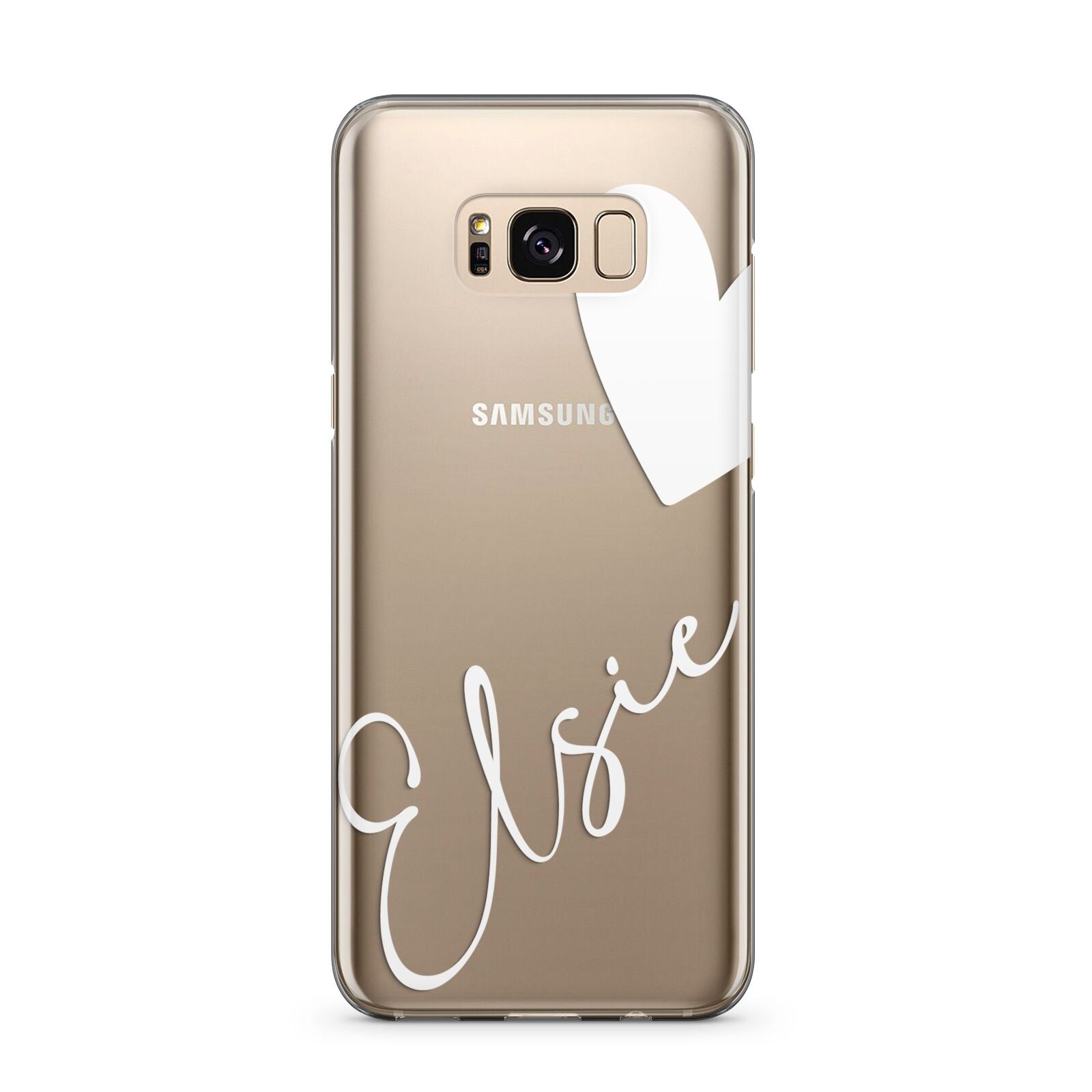 Custom Name Heart Samsung Galaxy S8 Plus Case
