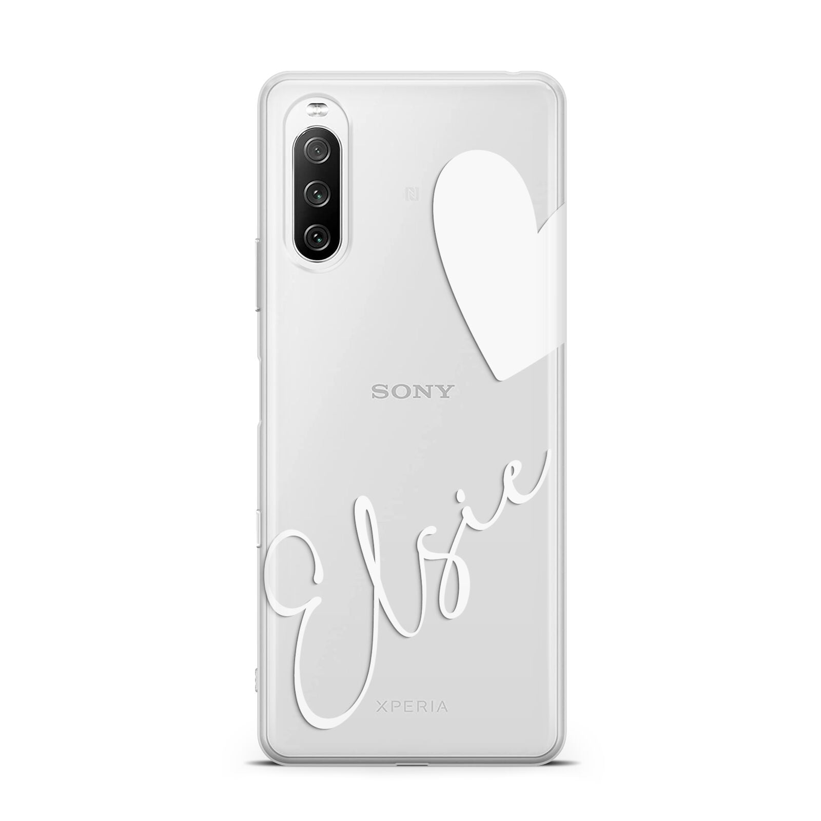 Custom Name Heart Sony Xperia 10 III Case