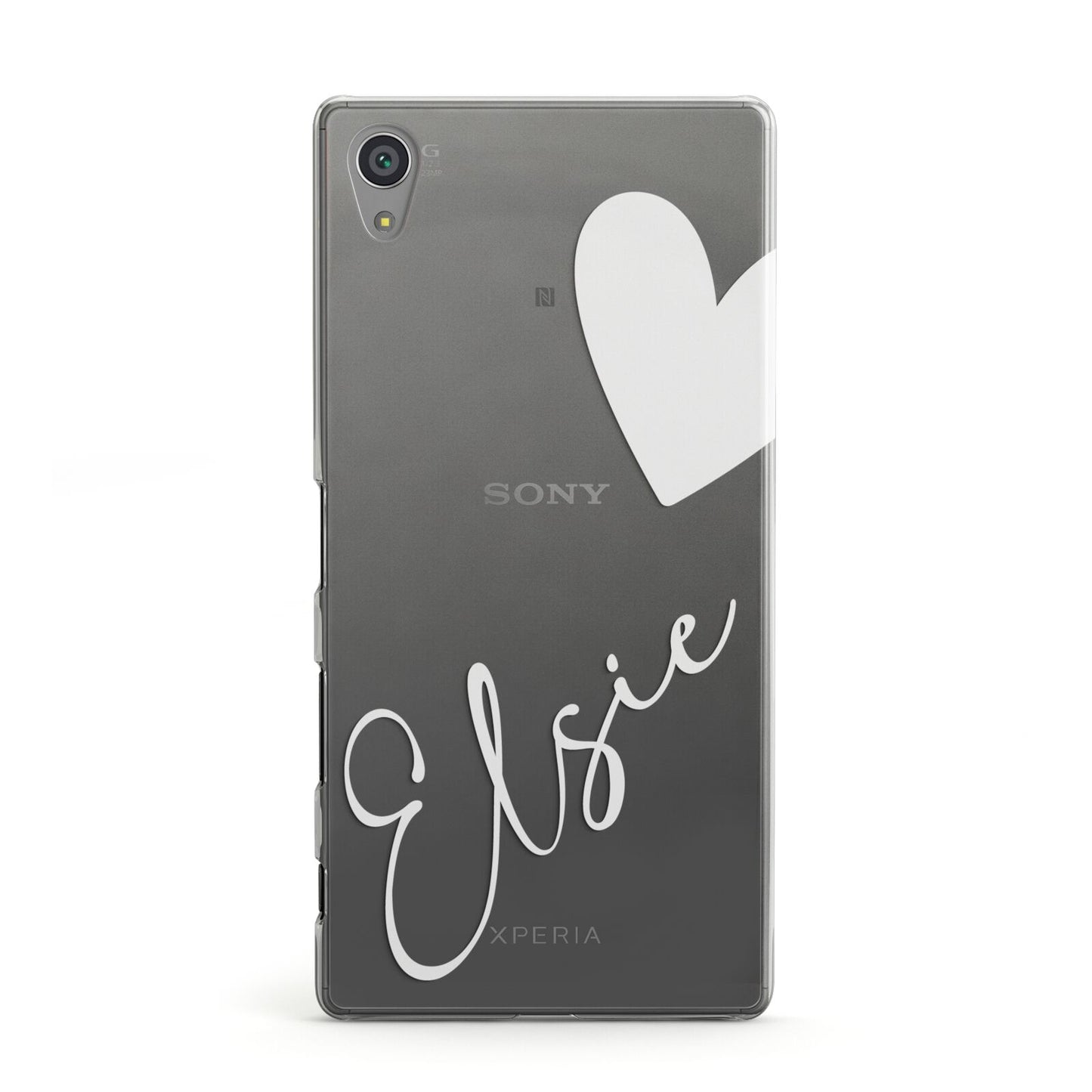 Custom Name Heart Sony Xperia Case