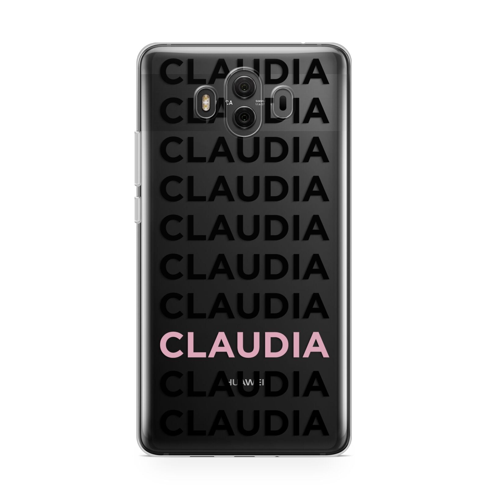 Custom Name Repeat Huawei Mate 10 Protective Phone Case