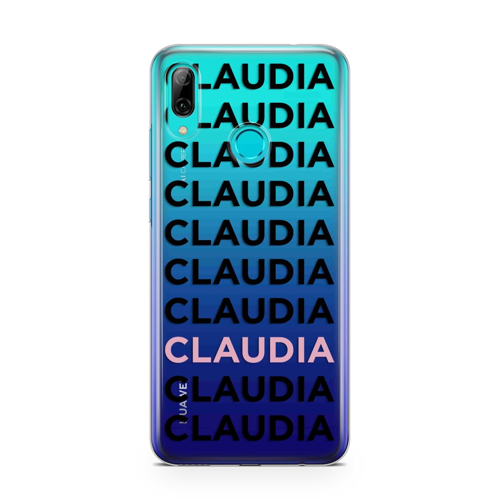 Custom Name Repeat Huawei P Smart 2019 Case