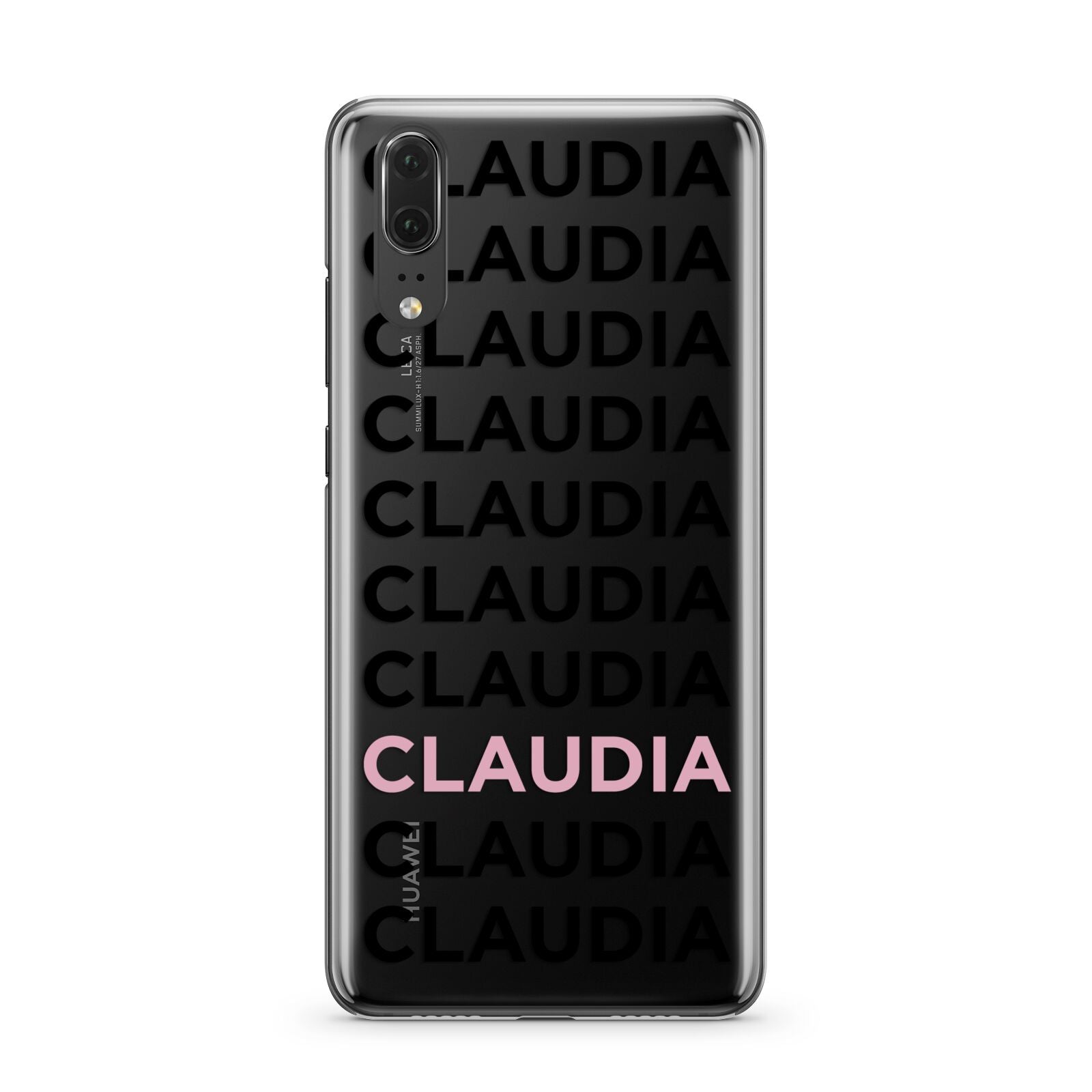 Custom Name Repeat Huawei P20 Phone Case