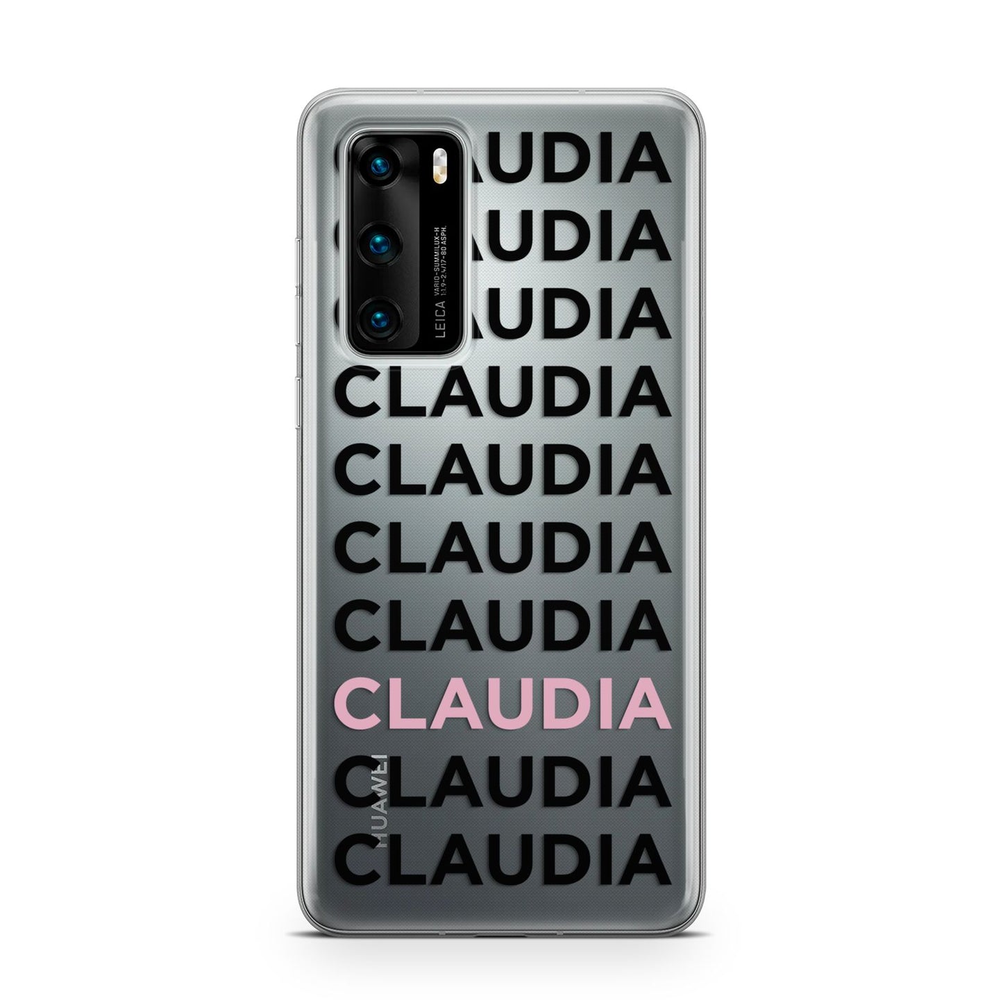 Custom Name Repeat Huawei P40 Phone Case