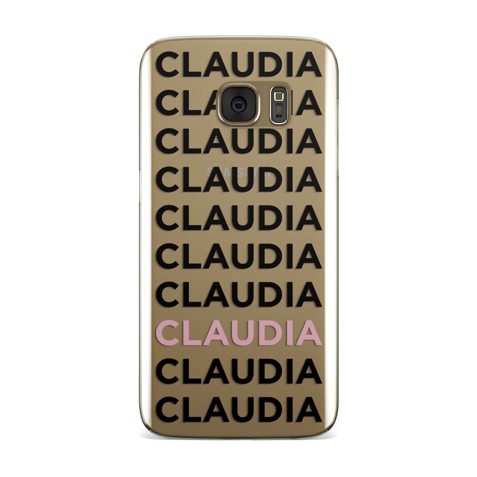 Custom Name Repeat Samsung Galaxy Case