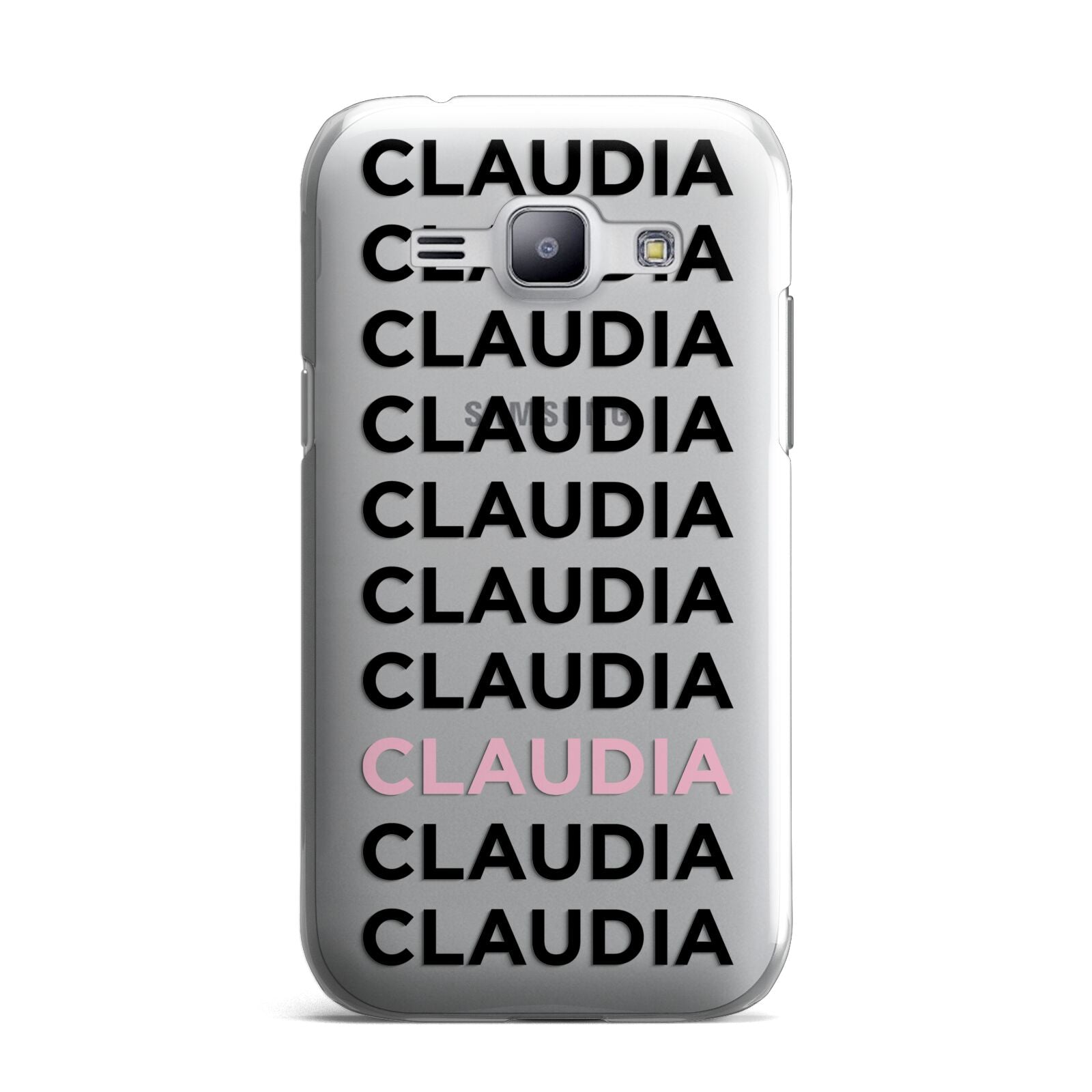 Custom Name Repeat Samsung Galaxy J1 2015 Case