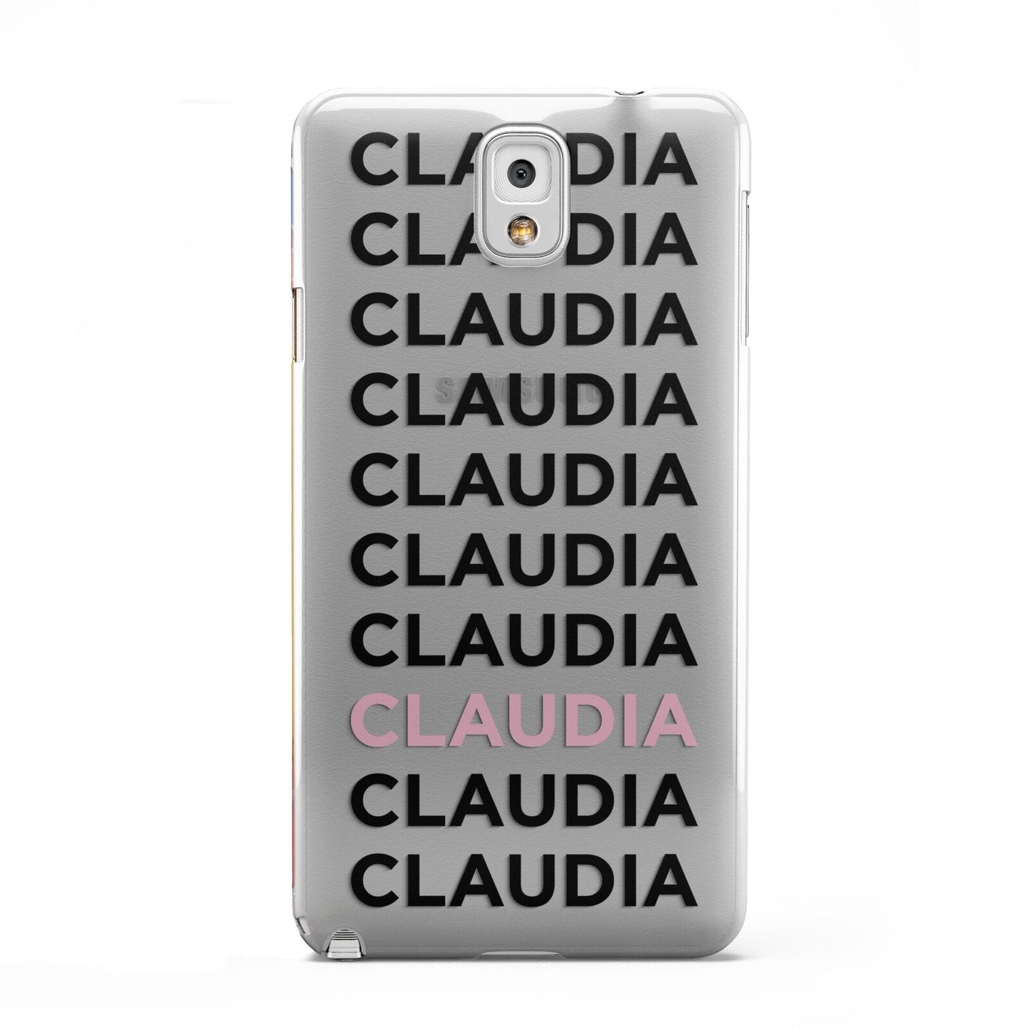 Custom Name Repeat Samsung Galaxy Note 3 Case