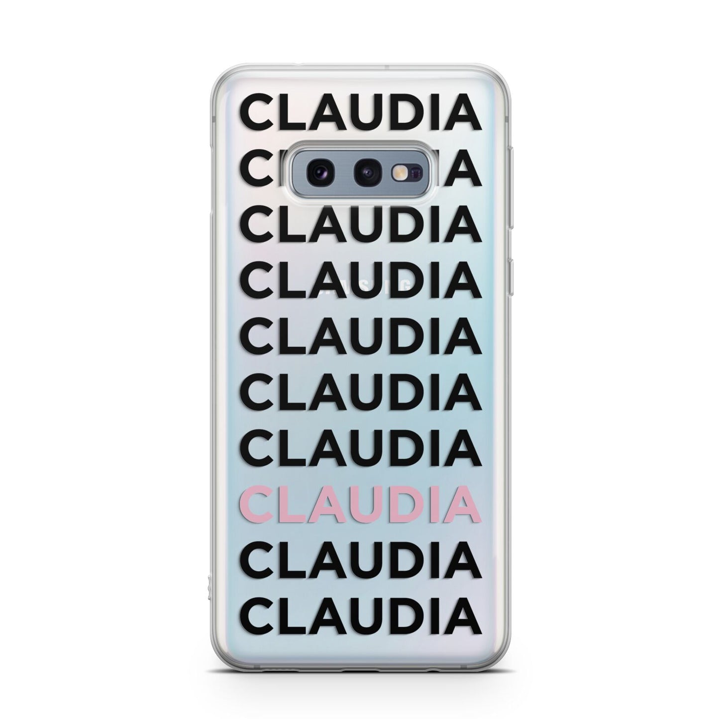 Custom Name Repeat Samsung Galaxy S10E Case