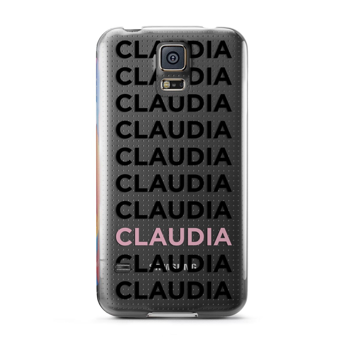 Custom Name Repeat Samsung Galaxy S5 Case