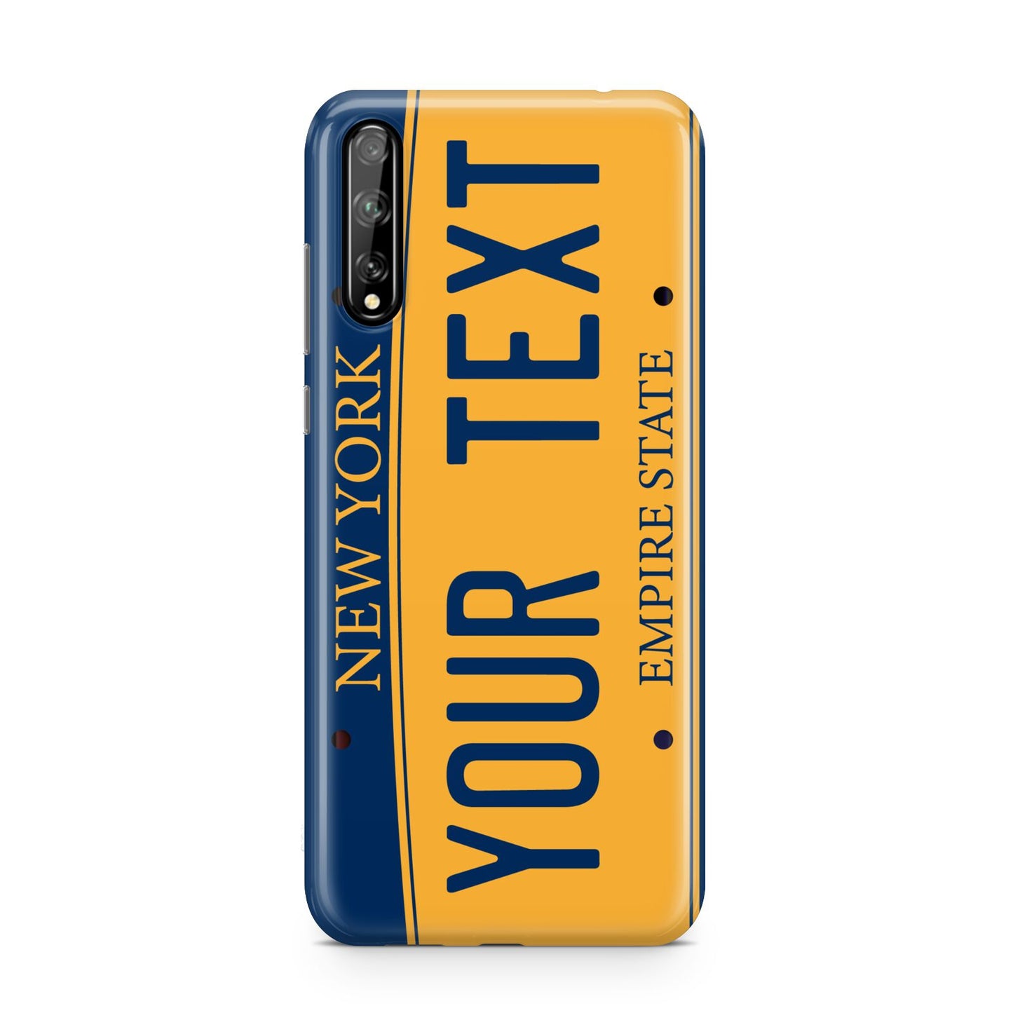 Custom New York License Plate Huawei Enjoy 10s Phone Case