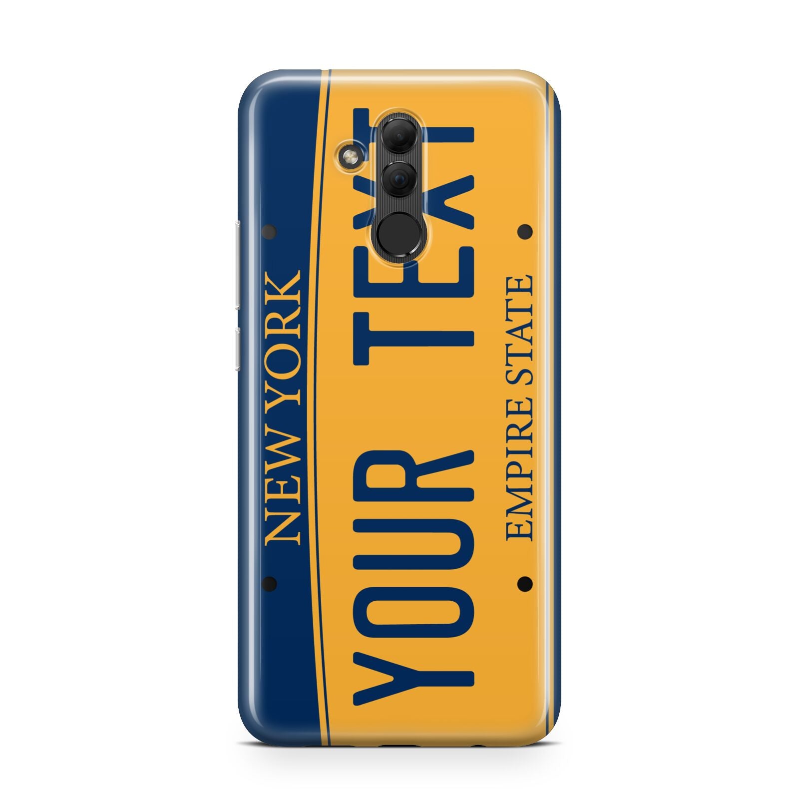 Custom New York License Plate Huawei Mate 20 Lite