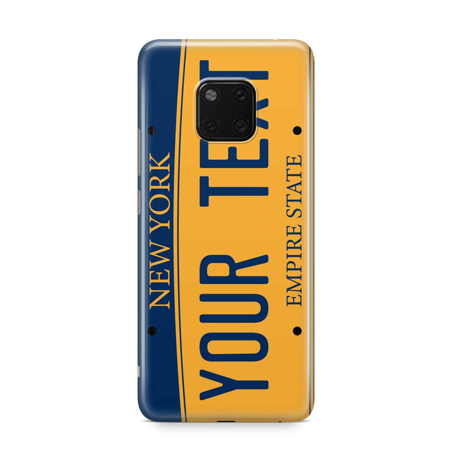 Custom New York License Plate Huawei Mate 20 Pro Phone Case