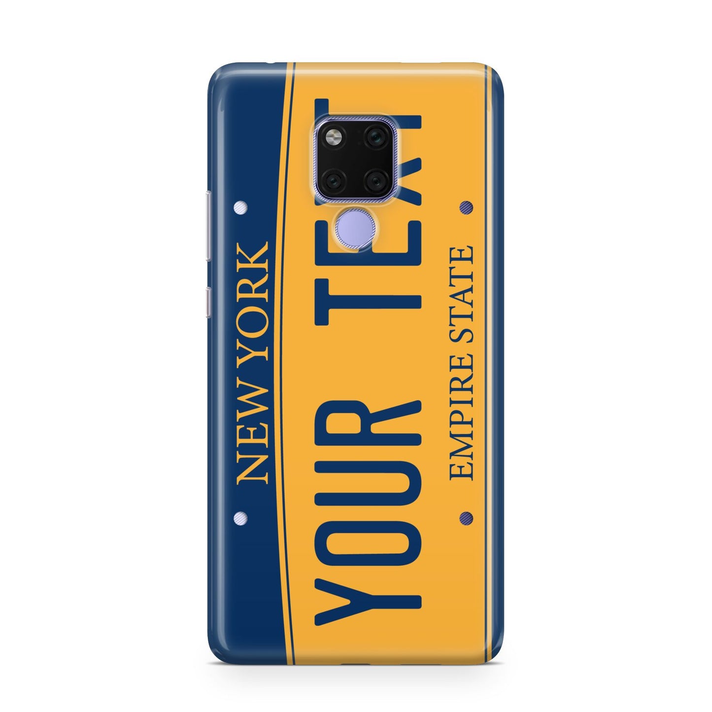 Custom New York License Plate Huawei Mate 20X Phone Case