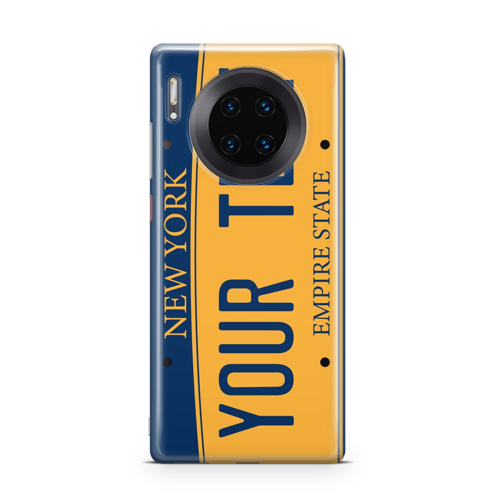 Custom New York License Plate Huawei Mate 30 Pro Phone Case