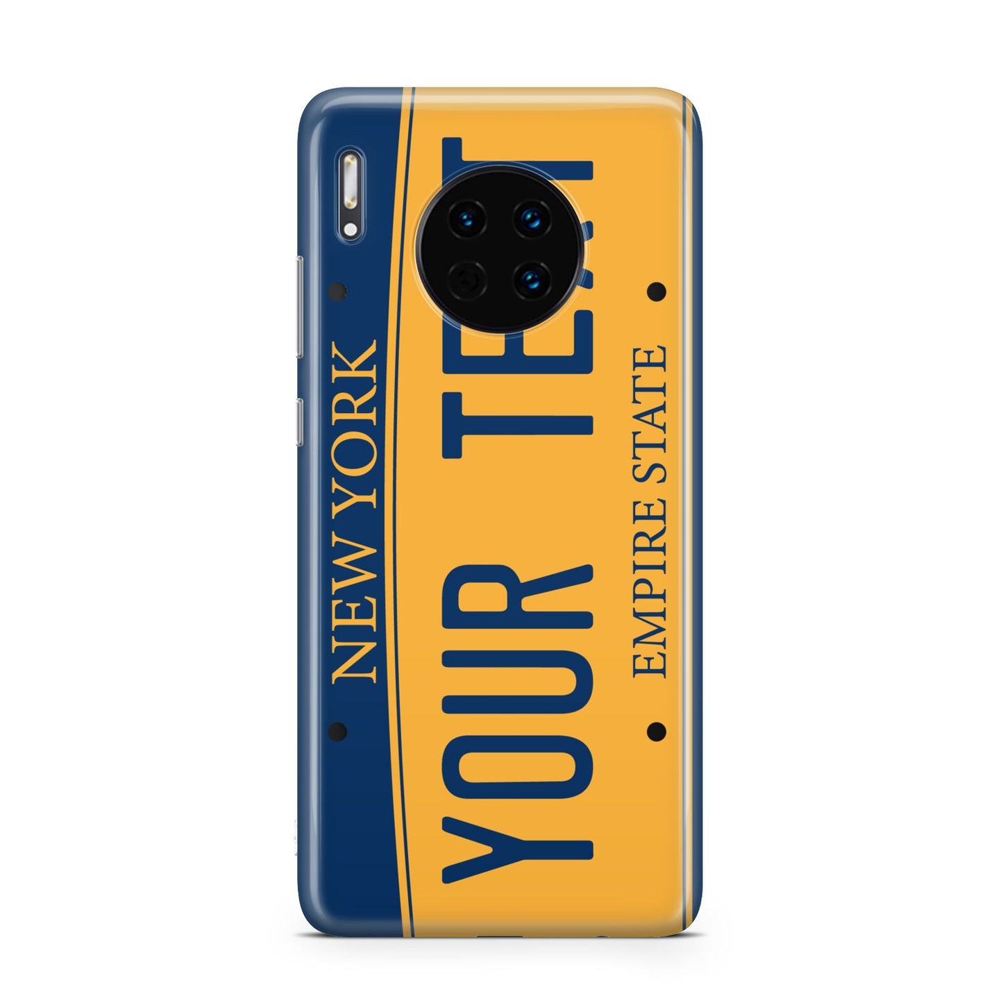 Custom New York License Plate Huawei Mate 30