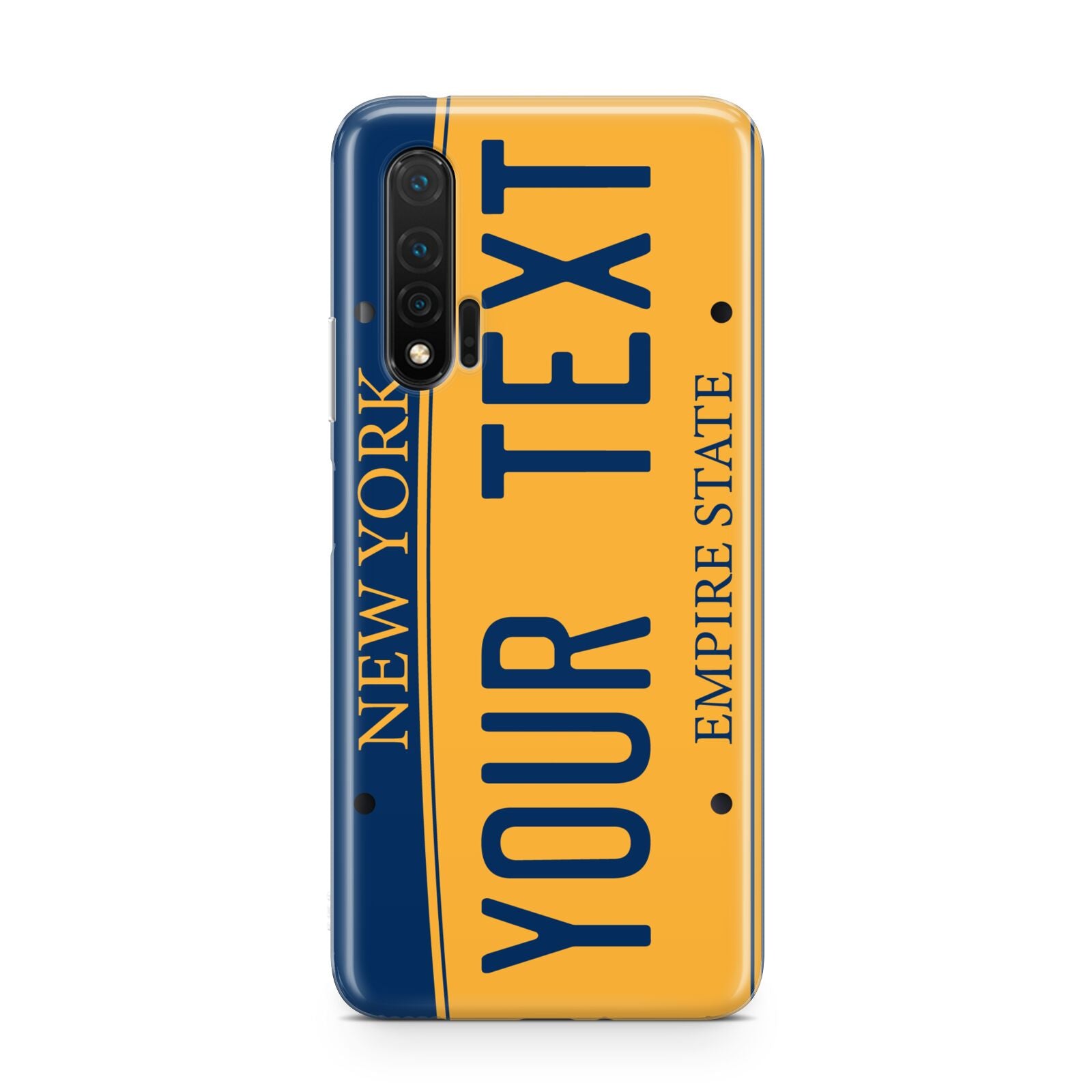 Custom New York License Plate Huawei Nova 6 Phone Case