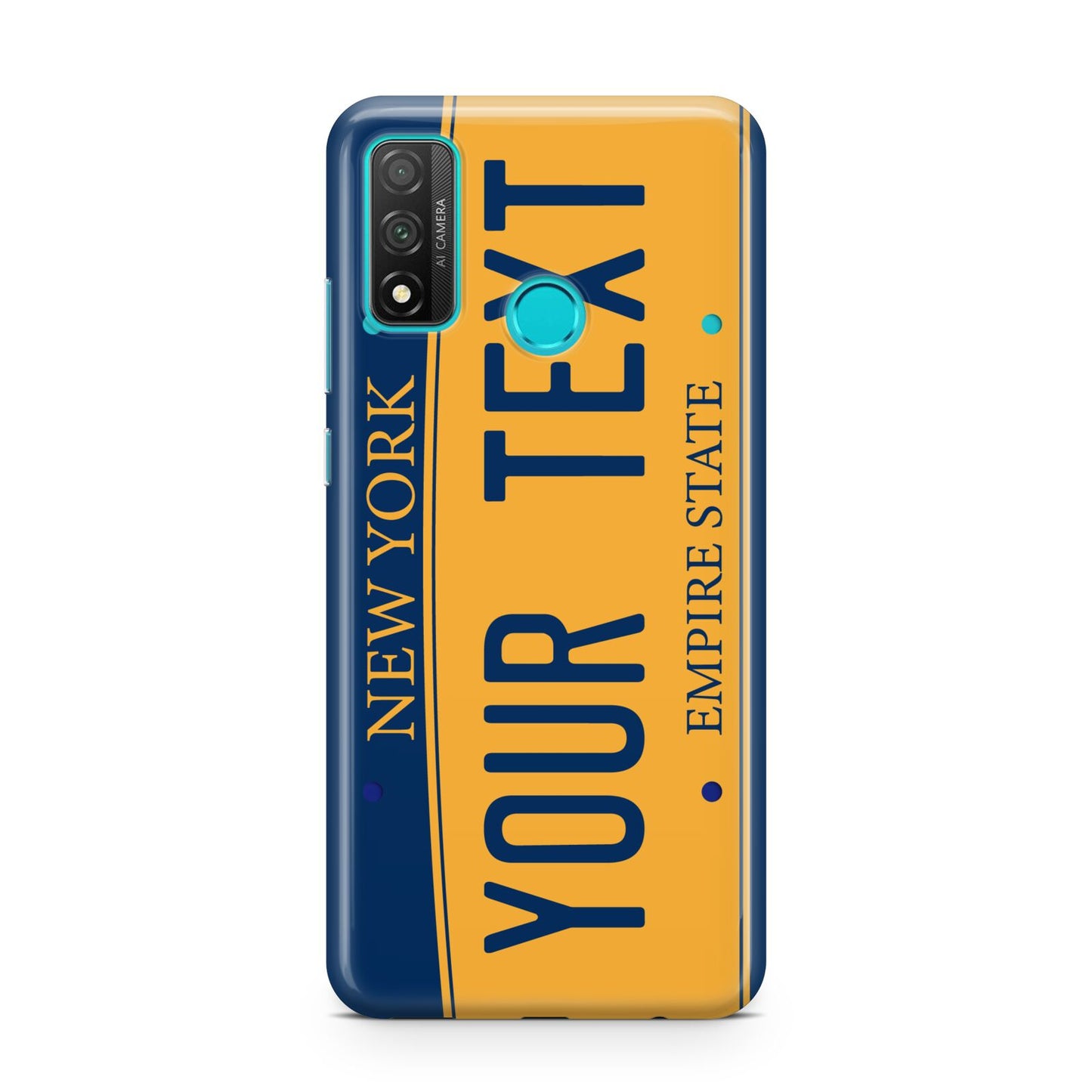 Custom New York License Plate Huawei P Smart 2020