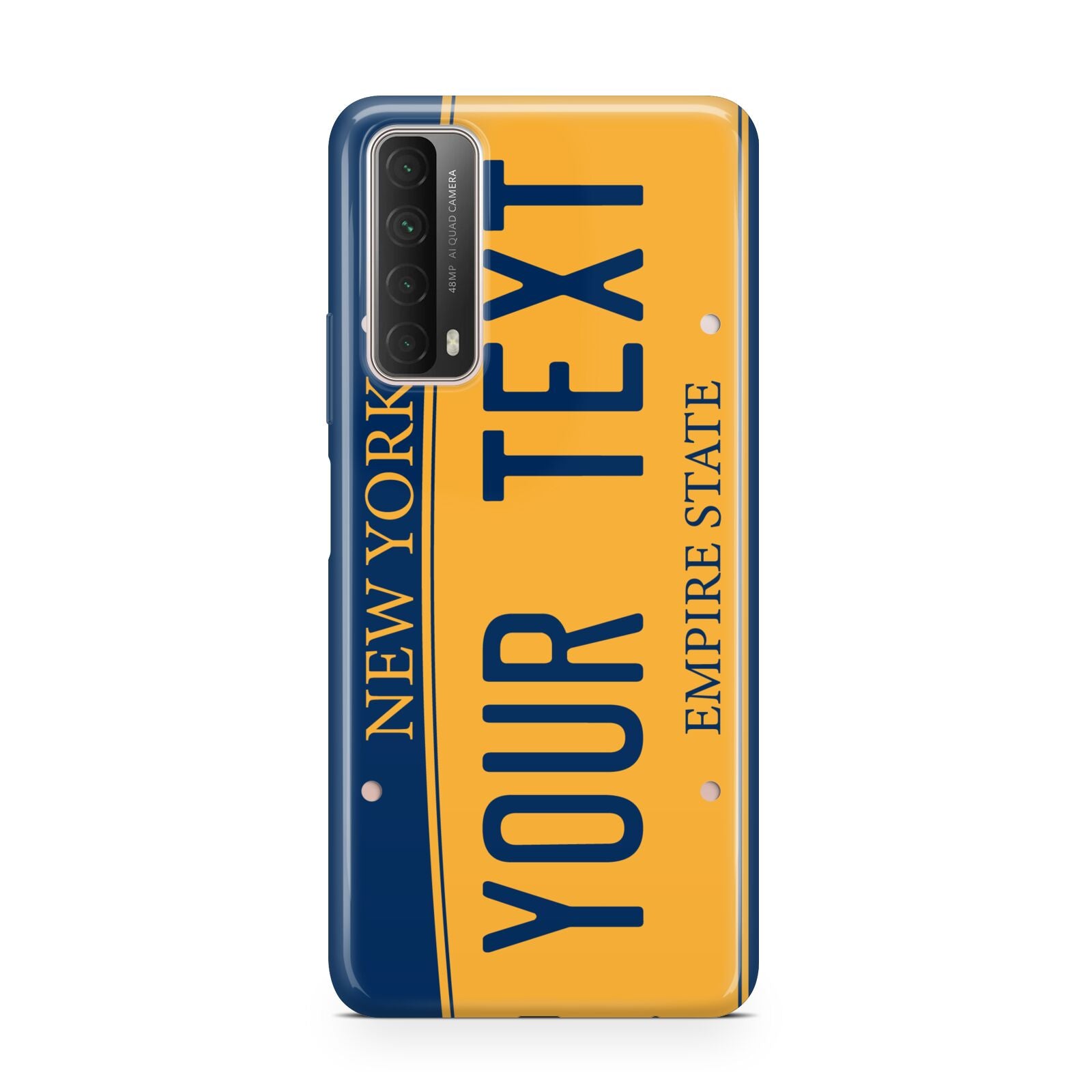 Custom New York License Plate Huawei P Smart 2021