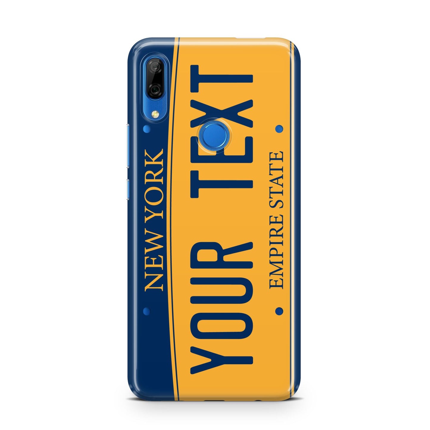 Custom New York License Plate Huawei P Smart Z