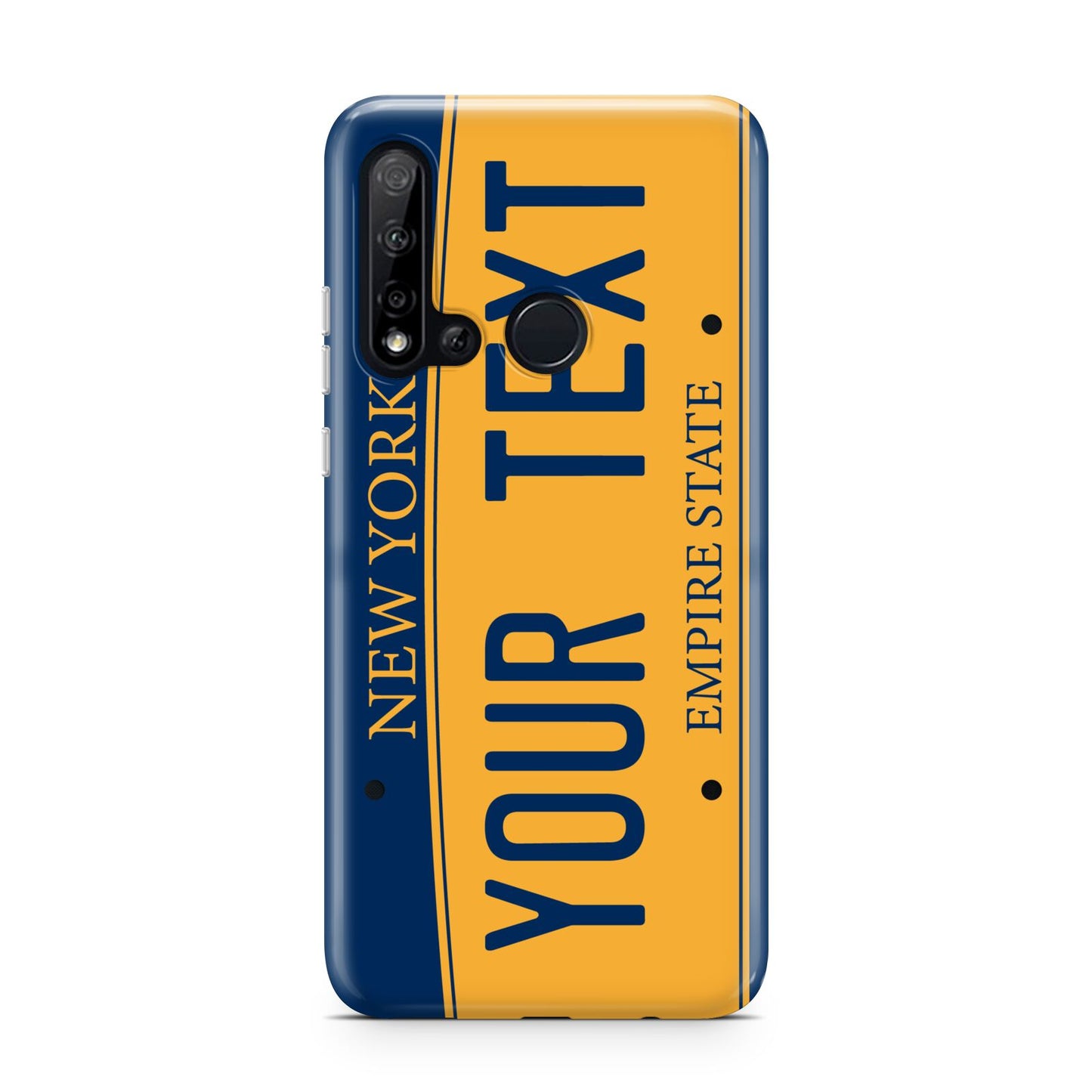 Custom New York License Plate Huawei P20 Lite 5G Phone Case