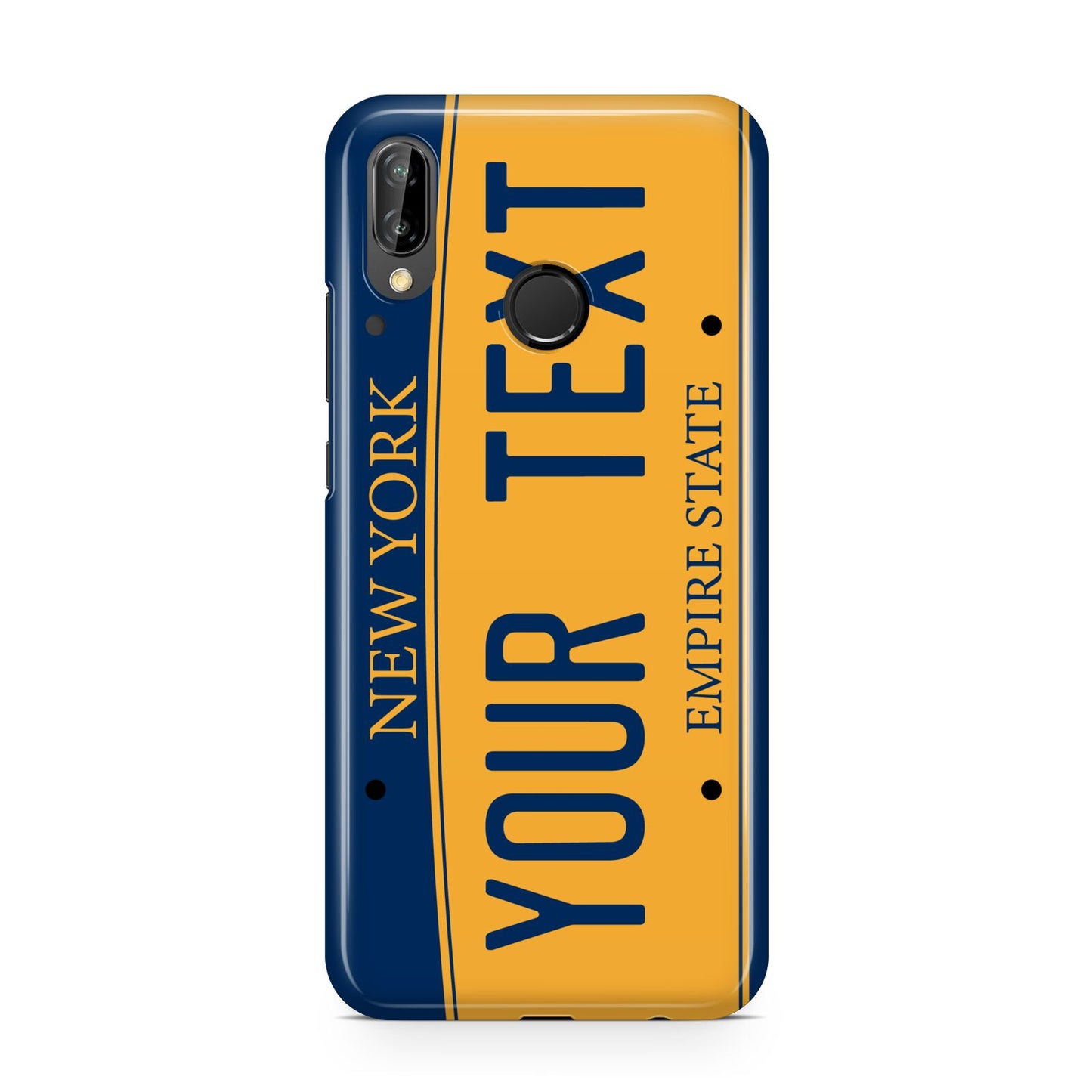 Custom New York License Plate Huawei P20 Lite Phone Case