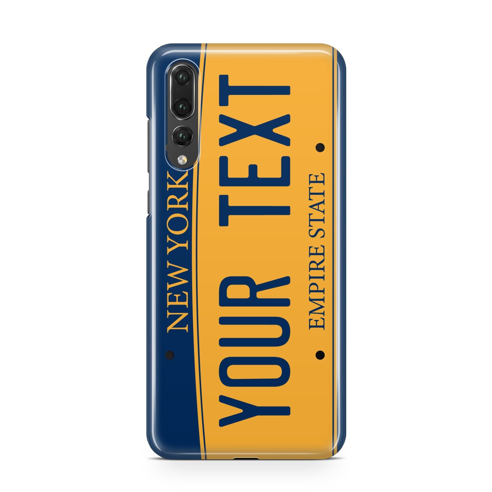 Custom New York License Plate Huawei P20 Pro Phone Case