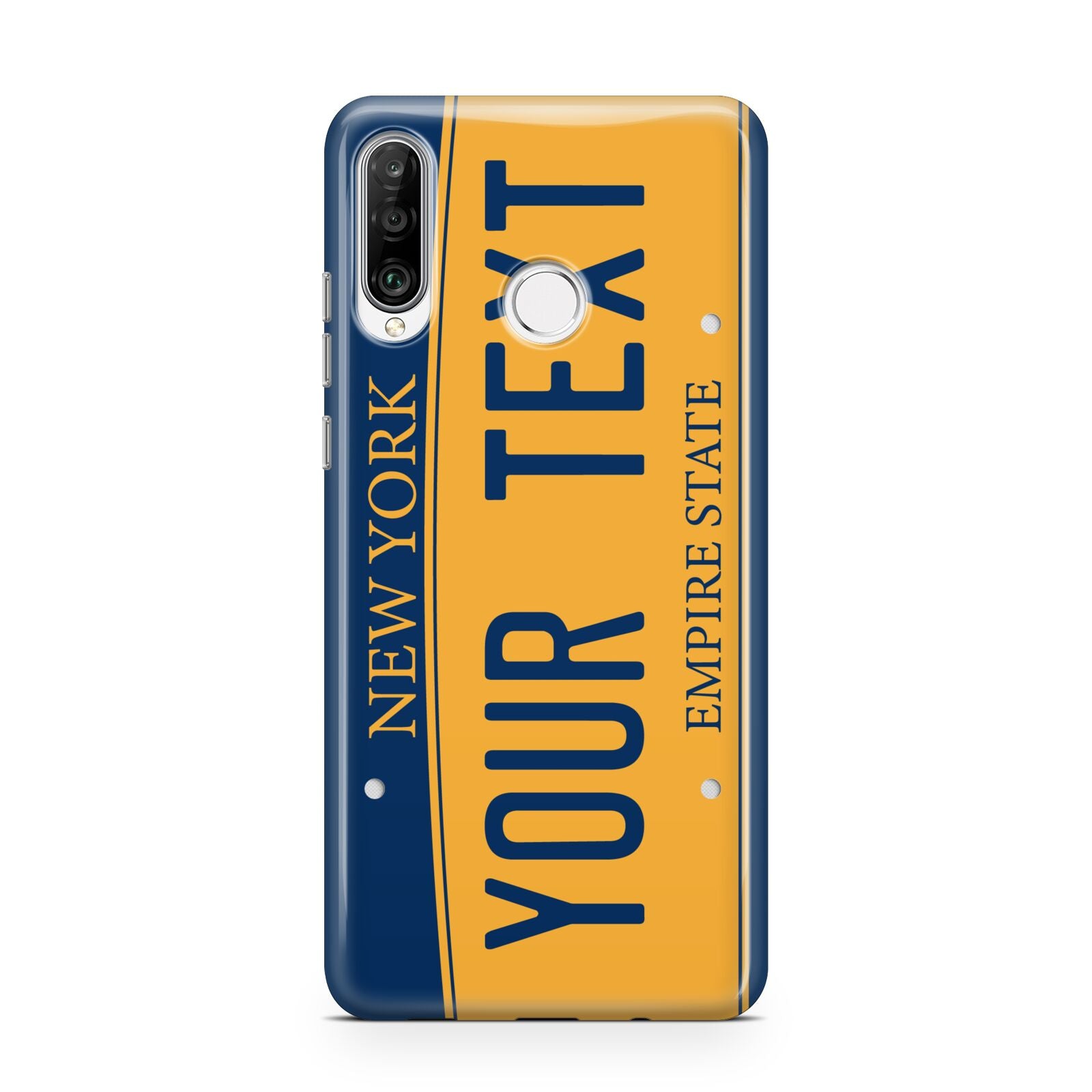 Custom New York License Plate Huawei P30 Lite Phone Case