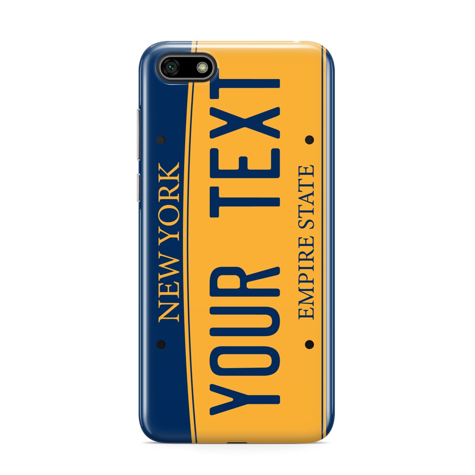 Custom New York License Plate Huawei Y5 Prime 2018 Phone Case