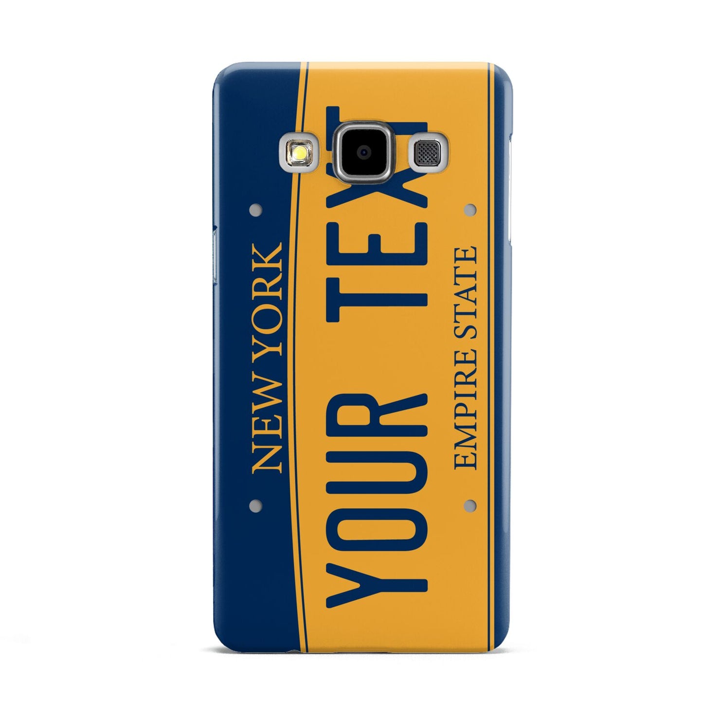 Custom New York License Plate Samsung Galaxy A5 Case