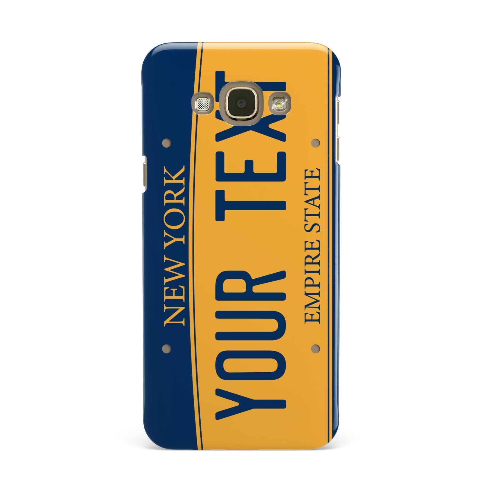 Custom New York License Plate Samsung Galaxy A8 Case