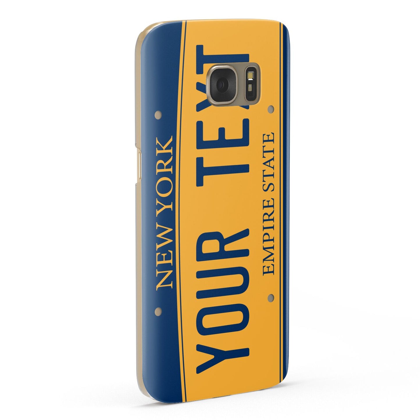 Custom New York License Plate Samsung Galaxy Case Fourty Five Degrees