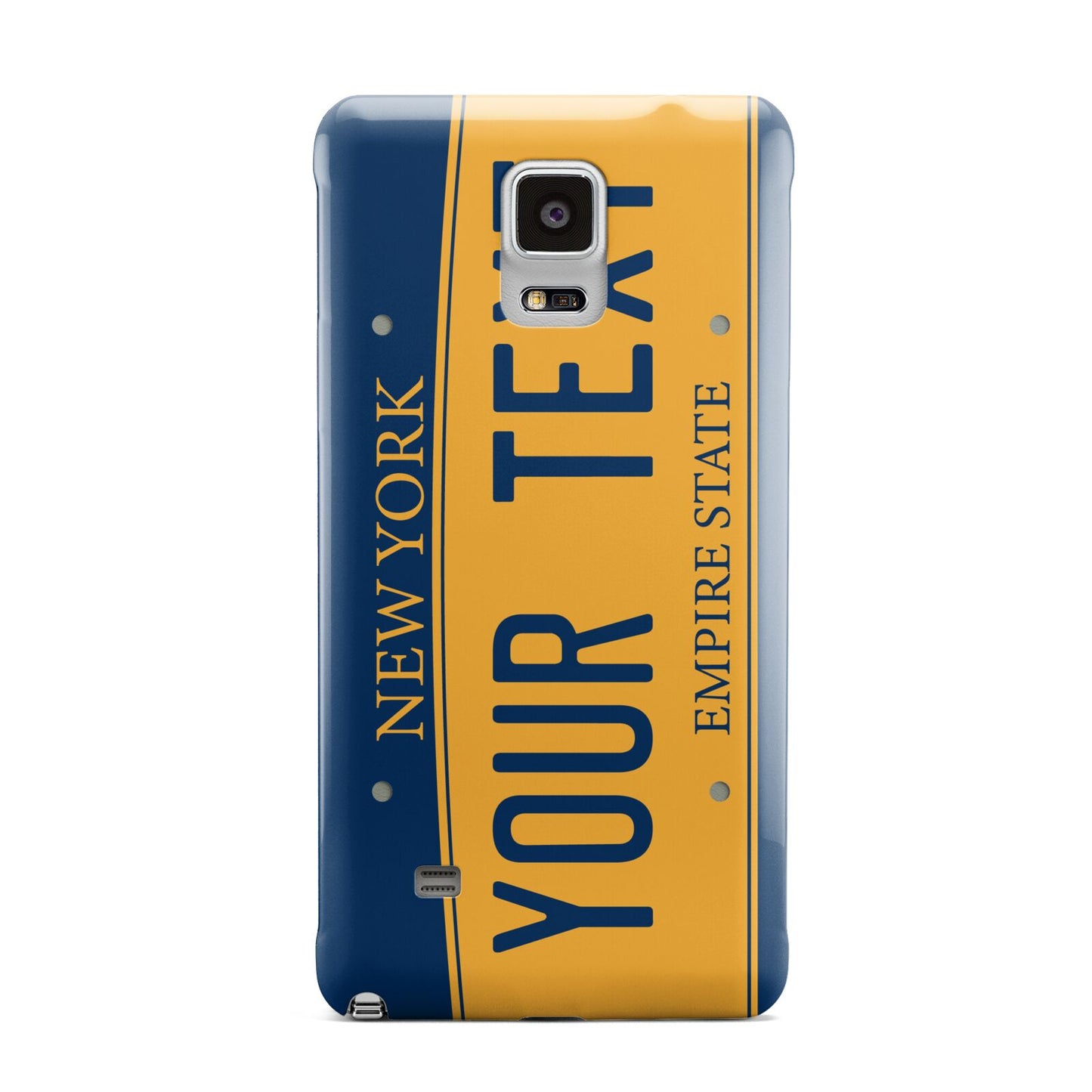 Custom New York License Plate Samsung Galaxy Note 4 Case