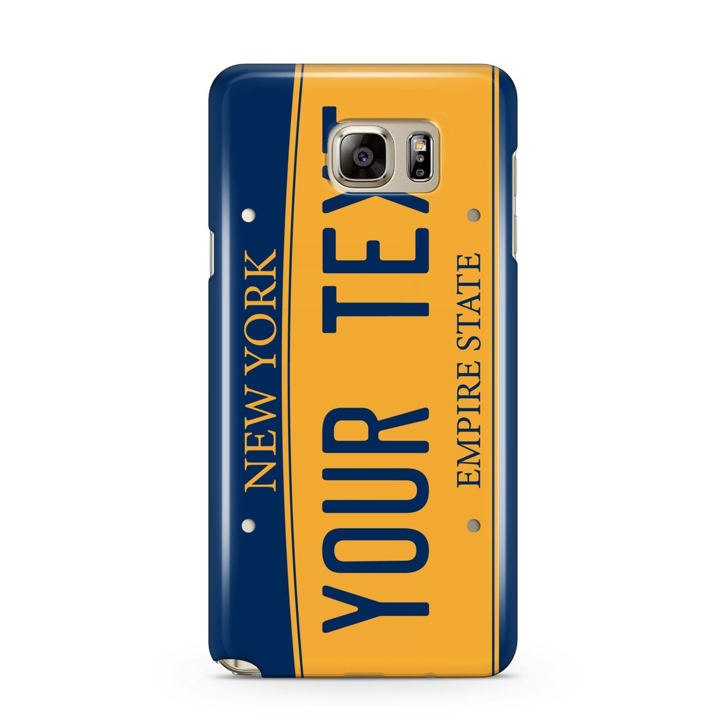 Custom New York License Plate Samsung Galaxy Note 5 Case